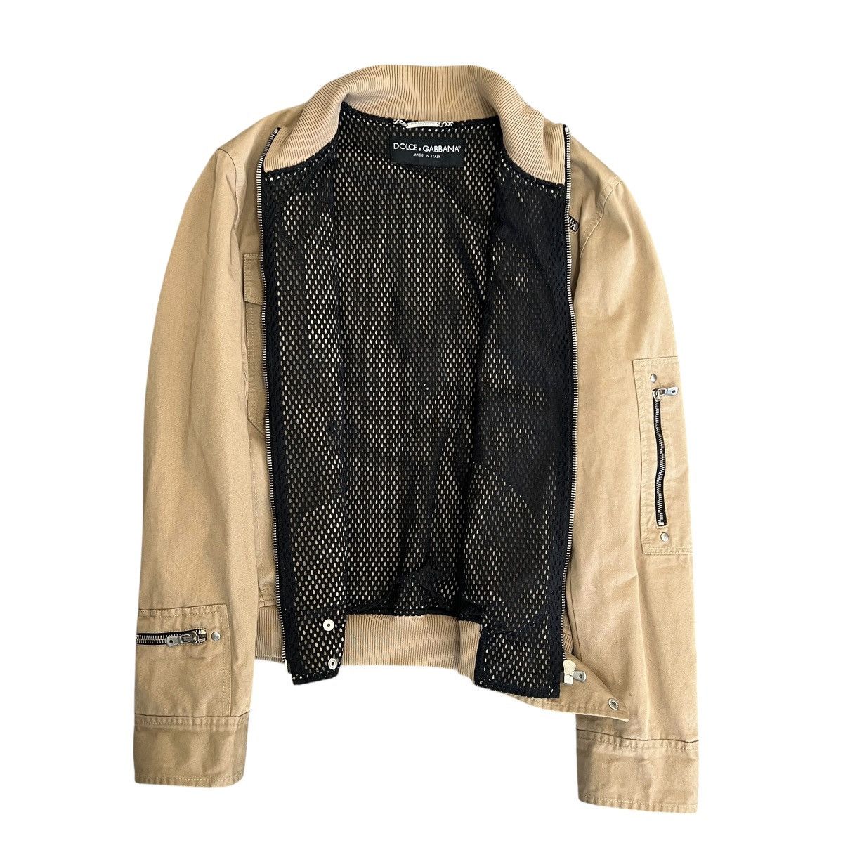 Dolce & Gabbana DOLCE&GABBANA 2000s TACTICAL ZIP JACKET Size US M / EU 48-50 / 2 - 3 Thumbnail