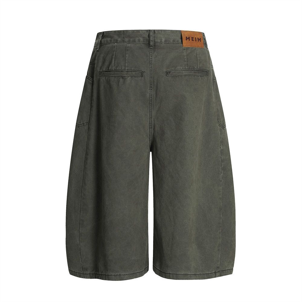 Japanese Brand × Jean American retro pocket loose machete washed cargo shorts Size US 32 / EU 48 - 2 Thumbnail