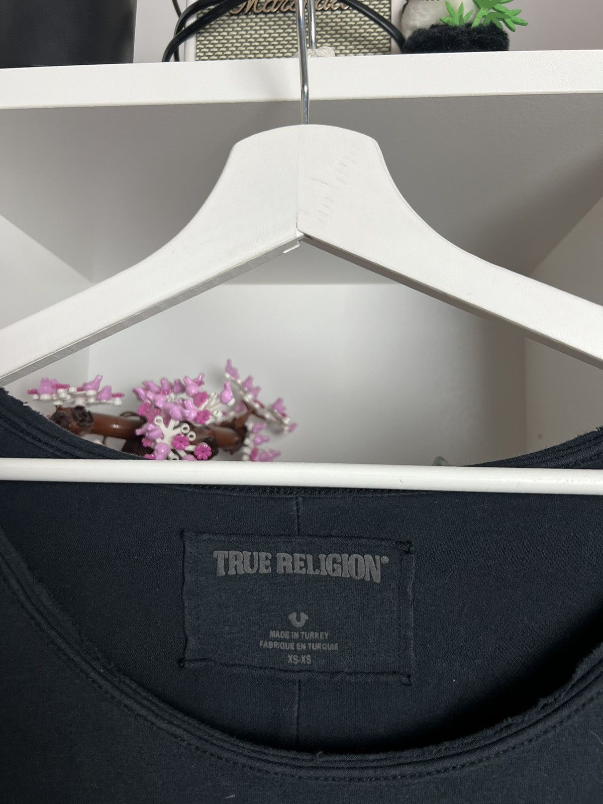 Designer × True Religion Vintage y2k True Religion big glitter logo longsleeve t-shirt Size XS / US 0-2 / IT 36-38 - 3 Thumbnail