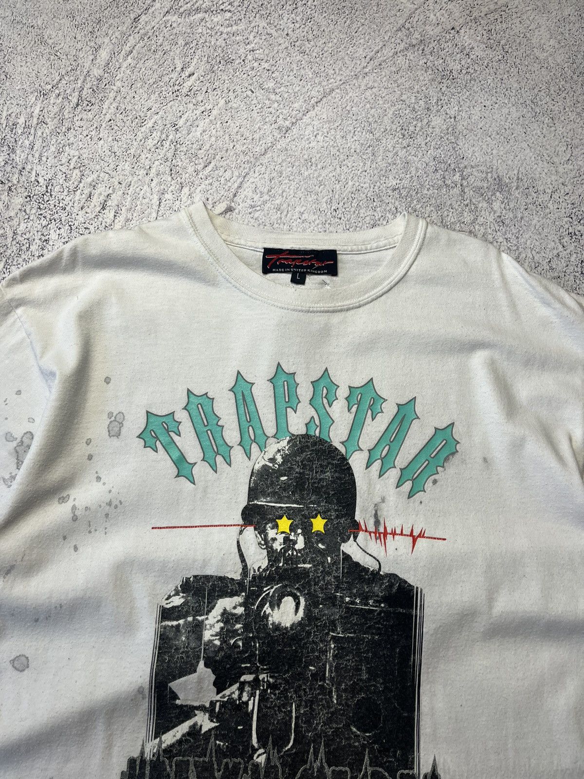 Trapstar London Men's Trapstar London Drill Big Logo Y2K Designer Tee Size US L / EU 52-54 / 3 - 11 Thumbnail