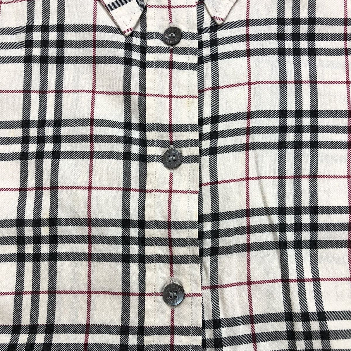 Burberry × Japanese Brand × Vintage Burberry London Nova Check Button Shirt Women Size M / US 6-8 / IT 42-44 - 5 Thumbnail