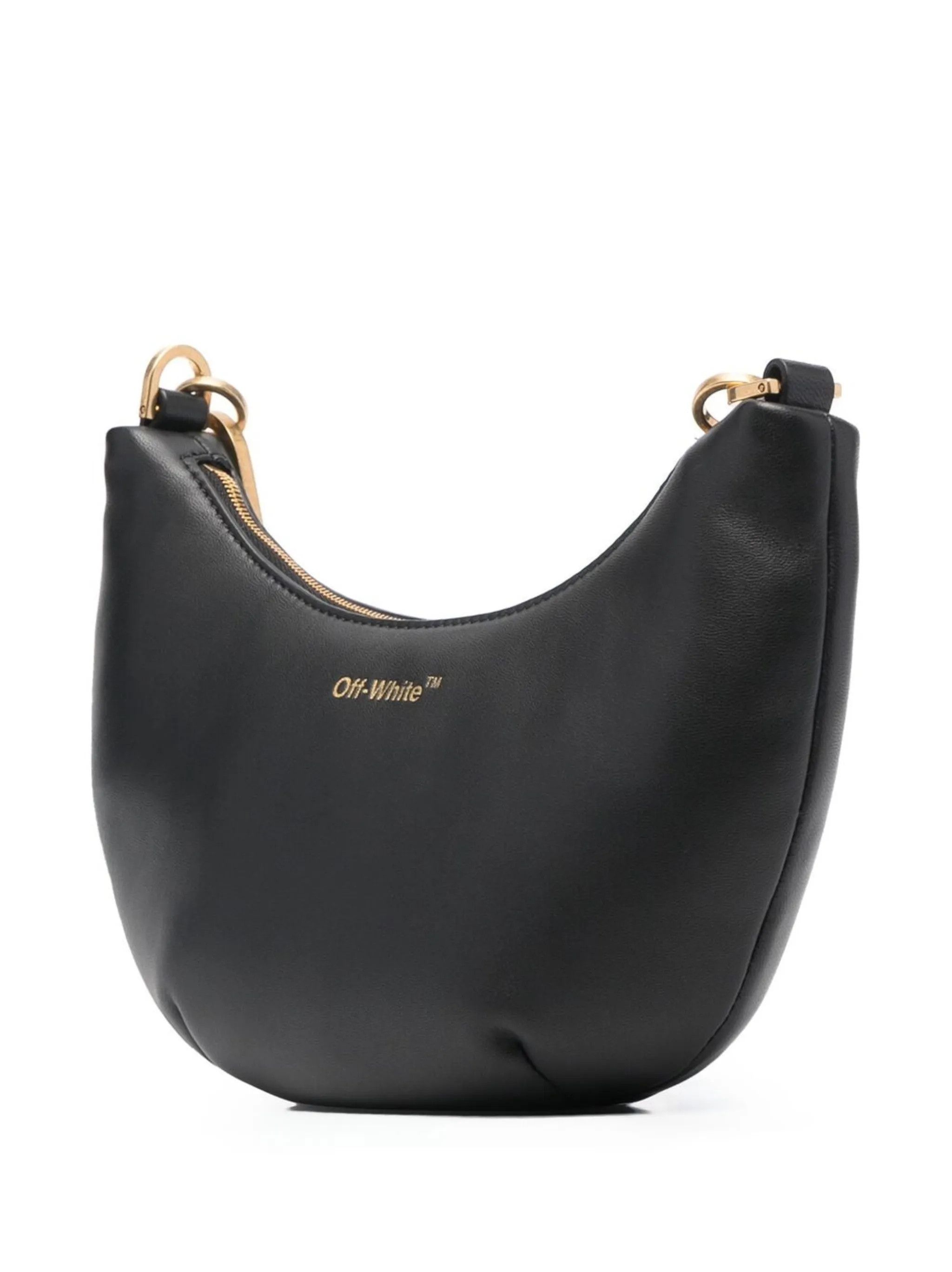 Off-White o1gr1nt0125 Size: OS Paperclip Hobo 20 Bag in Black Size ONE SIZE - 4 Thumbnail
