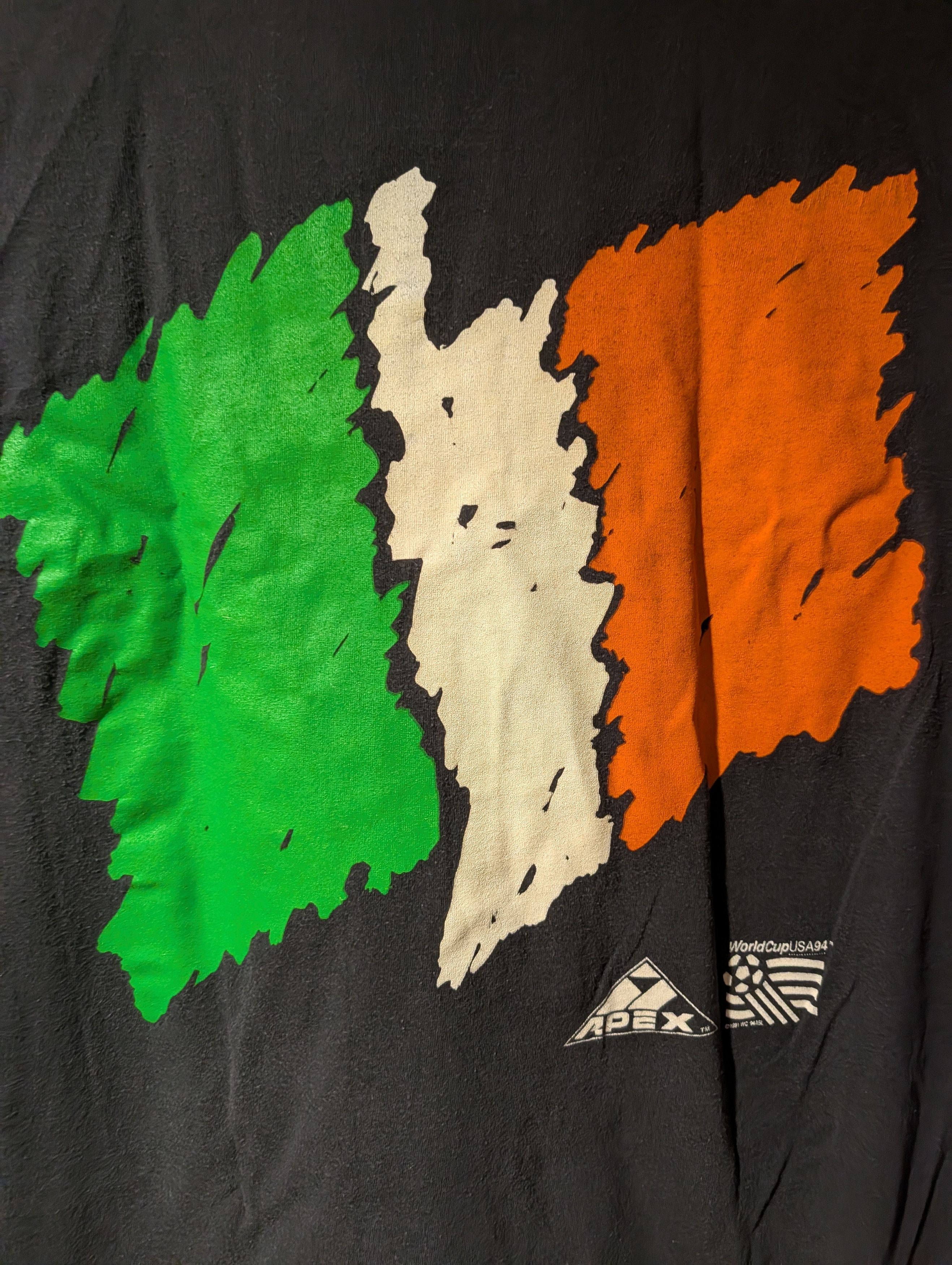 Apex One Vintage 1994 World Cup Ireland Apex One T-Shirt Double Sided Size US XXL / EU 58 / 5 - 6 Thumbnail