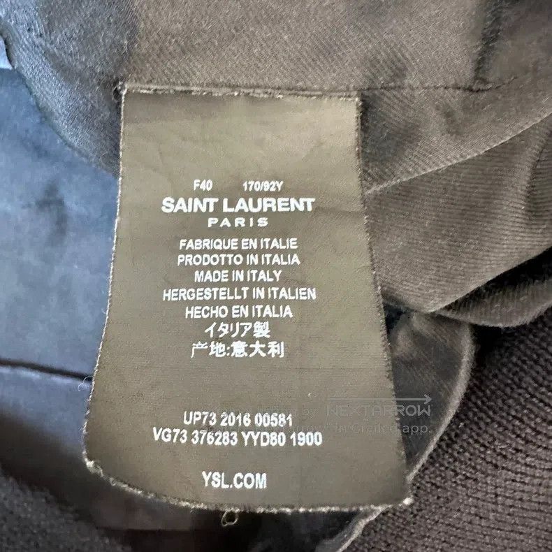 Saint Laurent Paris Saint Laurent Paris Color-block baseball jacket Size S / US 4 / IT 40 - 6 Thumbnail
