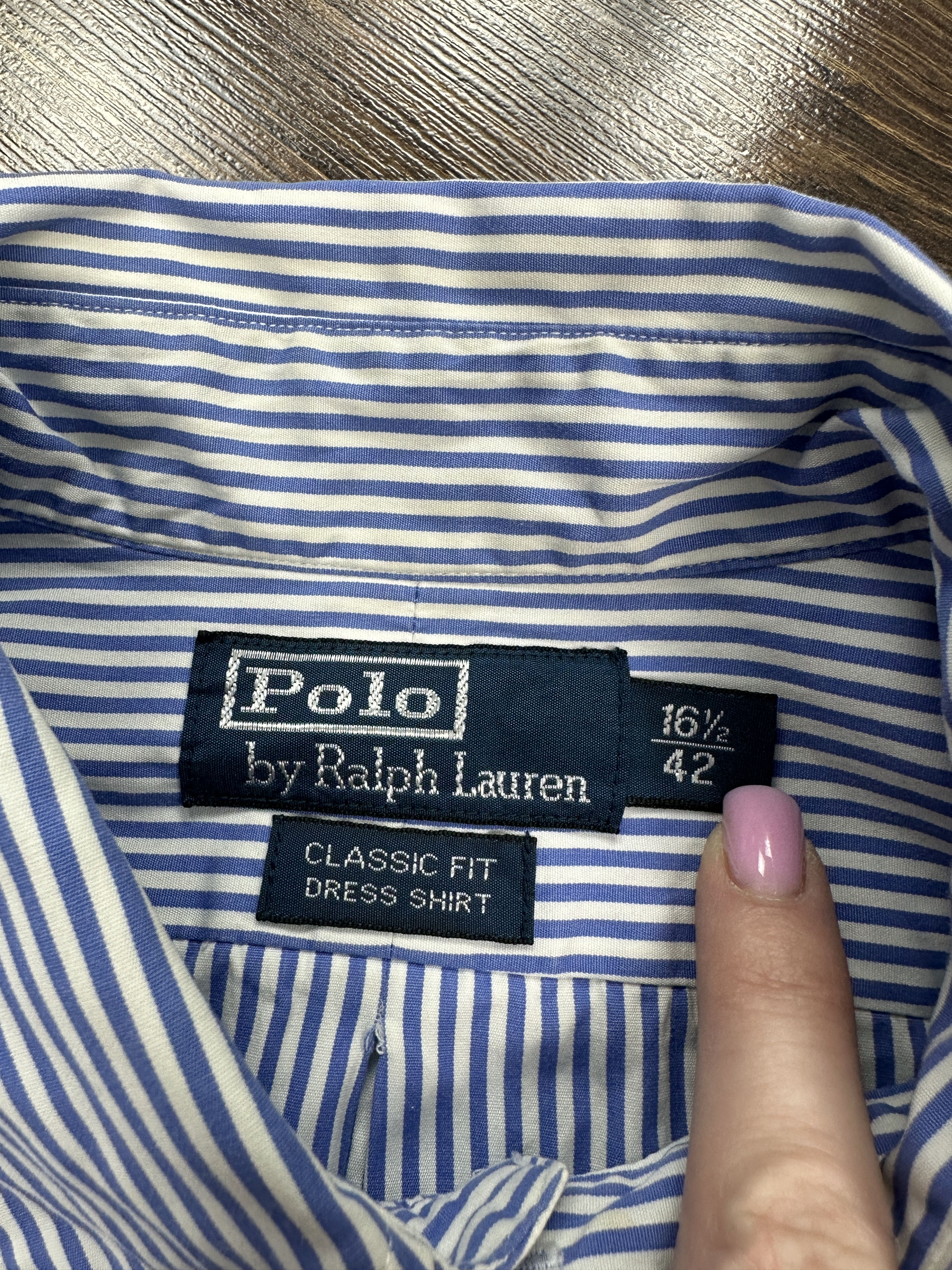 Polo Ralph Lauren × Ralph Lauren Polo Ralph Lauren Vintage Long Sleeve Shirt y2k Size US XL / EU 56 / 4 - 4 Thumbnail