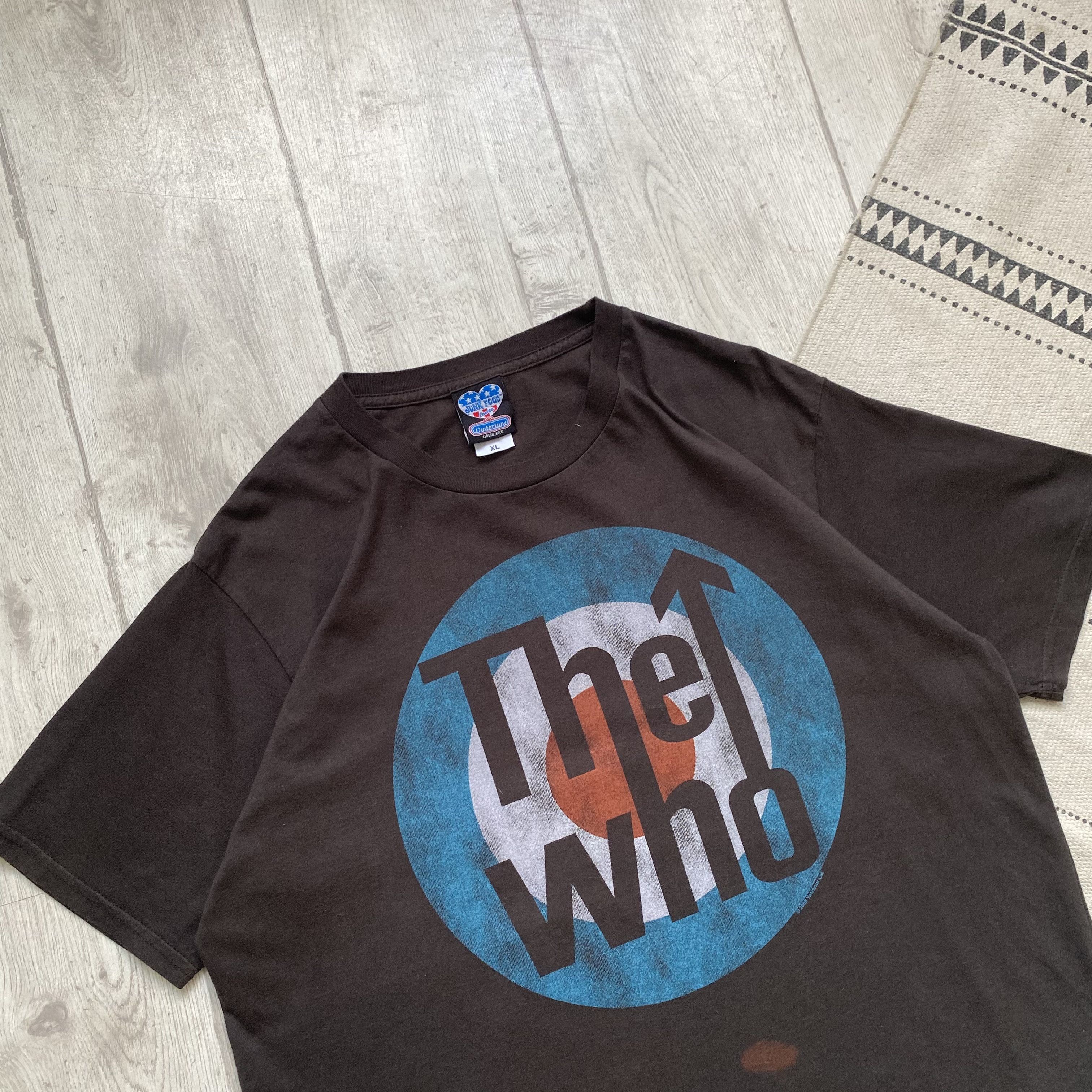 Band Tees Vintage The Who tee Rock Band tee punk Y2K Made in USA Size US L / EU 52-54 / 3 - 2 Thumbnail