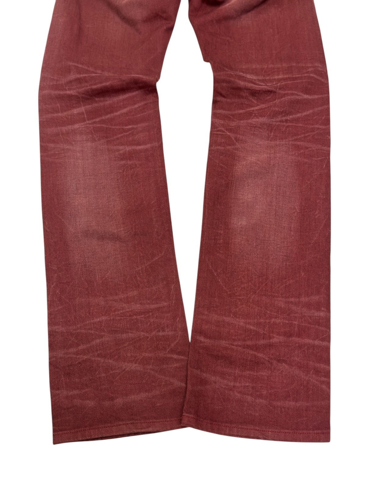 G-Star G-Star RAW Red Denim Straight Retro 2000s Style Clawmark Size US 28 / EU 44 - 11 Thumbnail