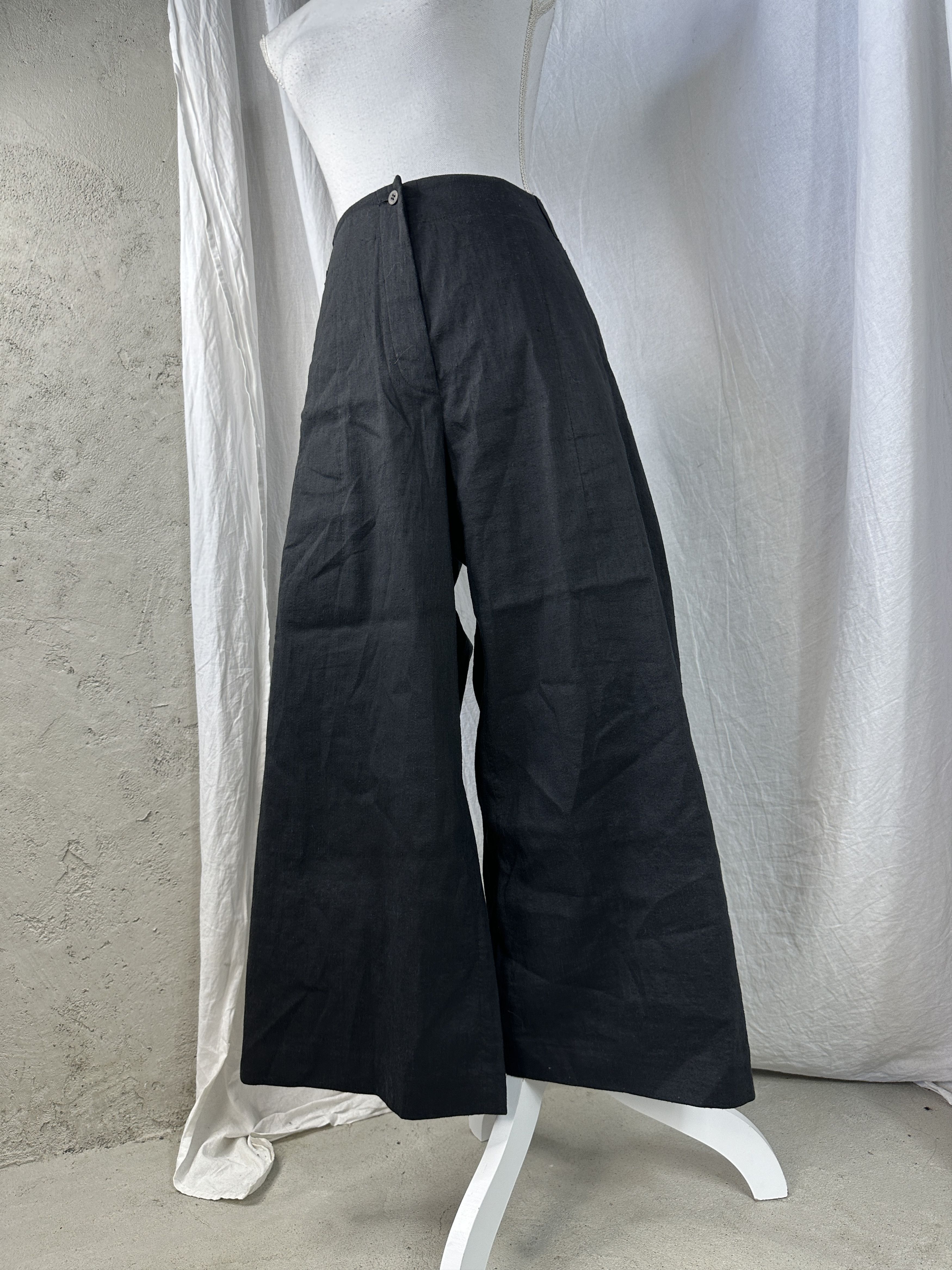 Annette Gortz × Vintage Vintage Avant Garde Casual Wide Leg Anette Gortz Pants 00s Size 27" / US 4 / IT 40 - 1 Thumbnail