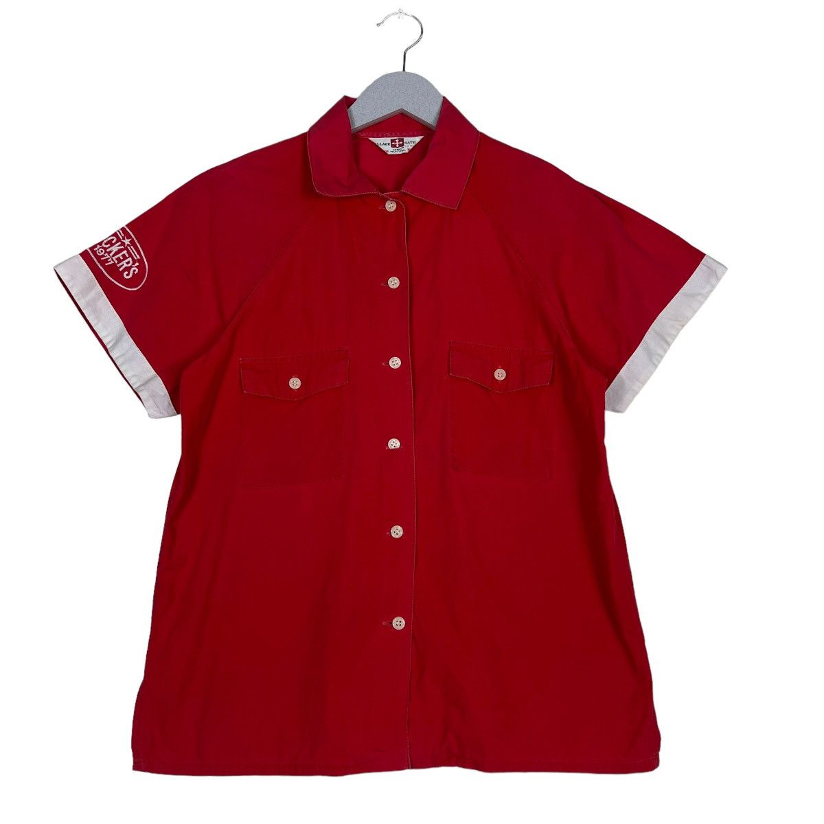 Japanese Brand 🔥 VINTAGE BOWLING SHIRTS ROCKER Size M / US 6-8 / IT 42-44 - 1 Thumbnail