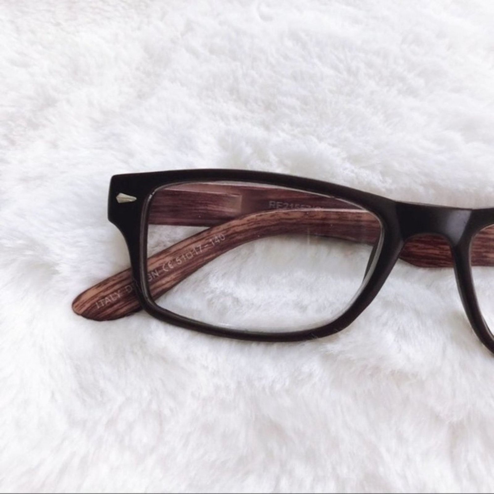 Other Ava Light Wood Black Reading Glasses Size ONE SIZE - 7 Thumbnail