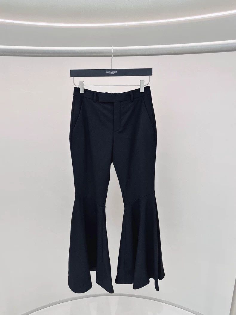 Other Saint Laurent Paris Black flared pants Size US 36 / EU 52 - 1 Thumbnail