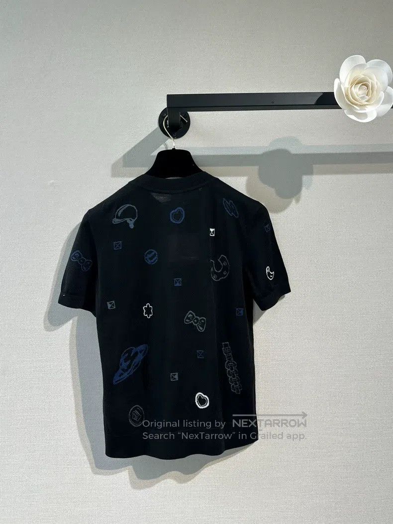 Hermes Hermes 25 Autumn/Winter 'Candy Book Stamp' pattern jacquar Size XS / US 0-2 / IT 36-38 - 4 Thumbnail