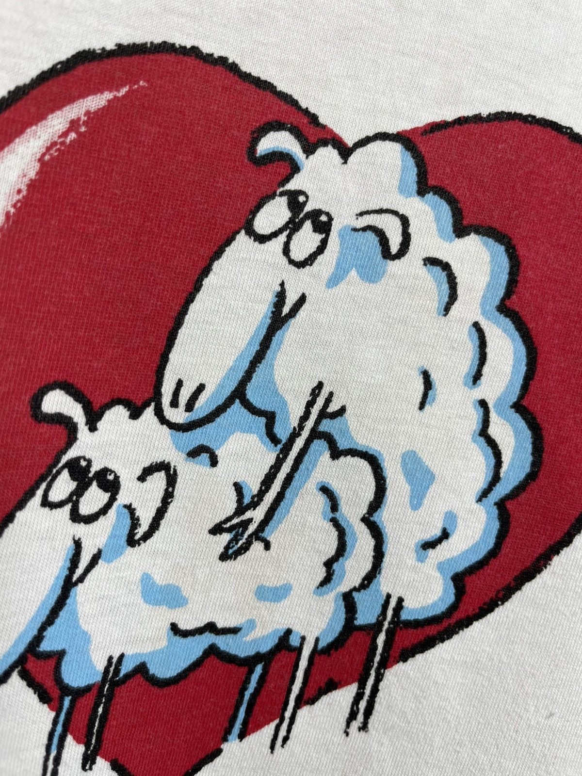 Vintage Greenpeace Hello Dolly Make Love Not Clones. Rare t-shirt Size US XXL / EU 58 / 5 - 4 Thumbnail