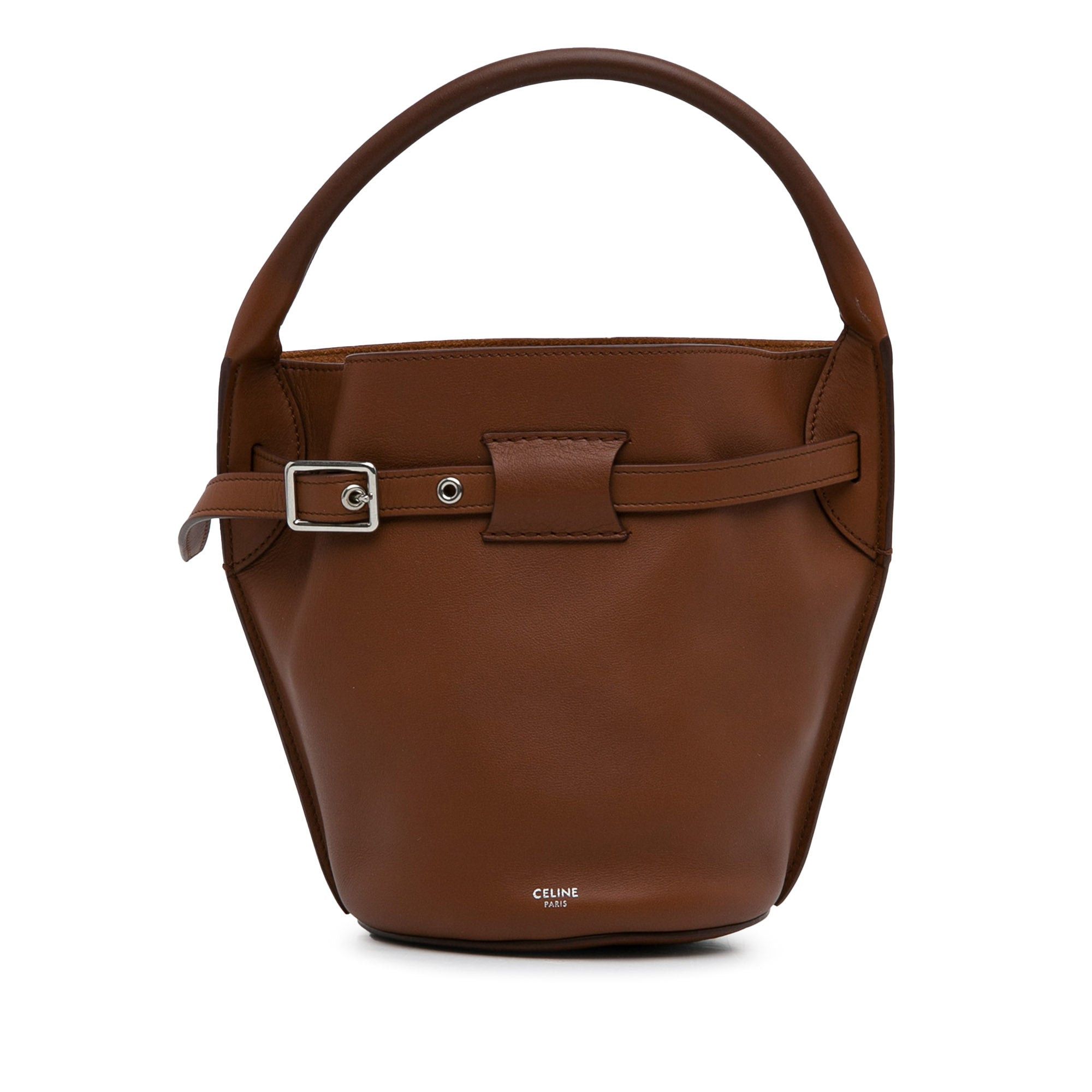 Celine Celine Nano Big Bucket Bag Brown Size ONE SIZE - 1 Thumbnail