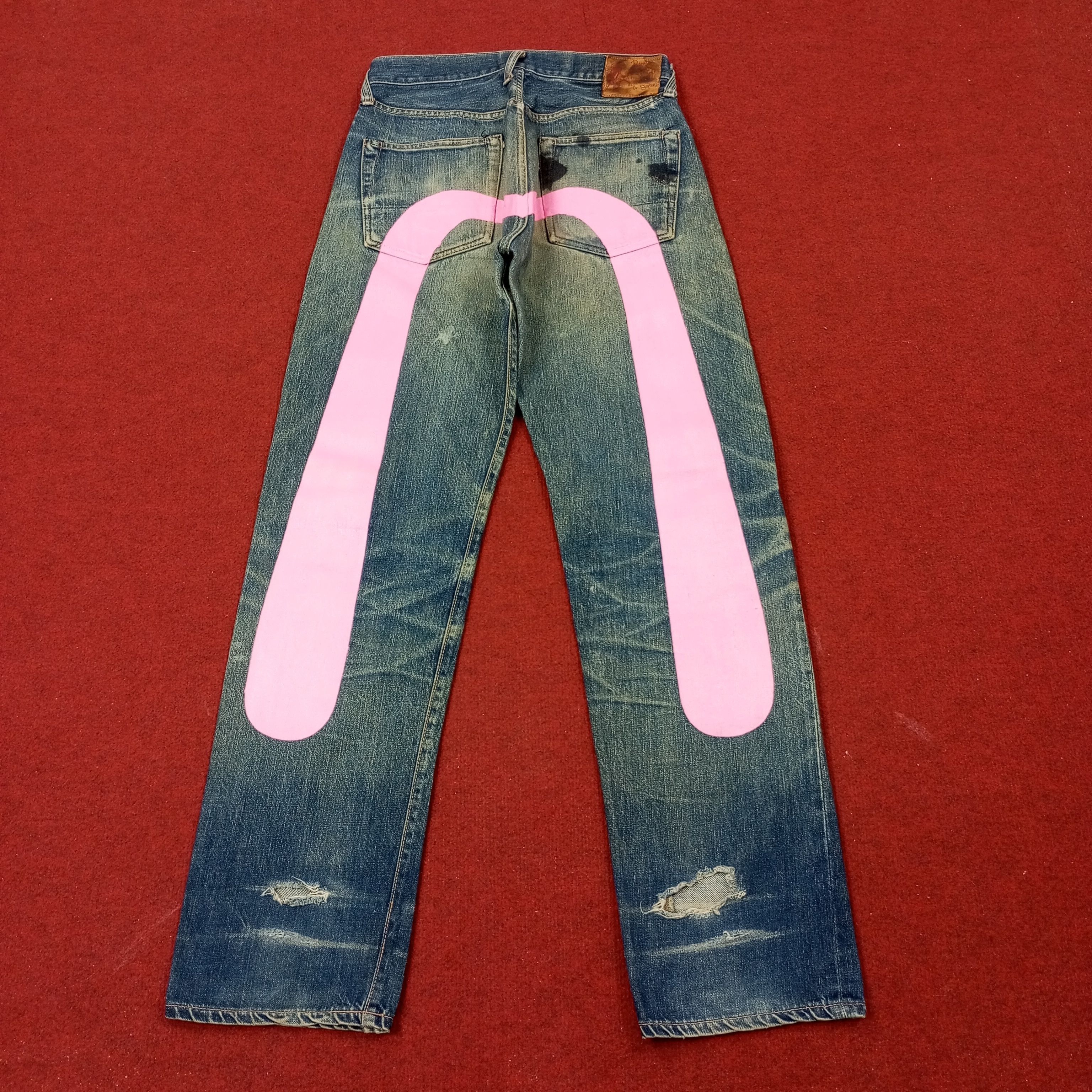Evisu Evis Japanese Brand Fashion Custom Daicock Jeans c235n26 Size US 28 / EU 44 - 1 Thumbnail