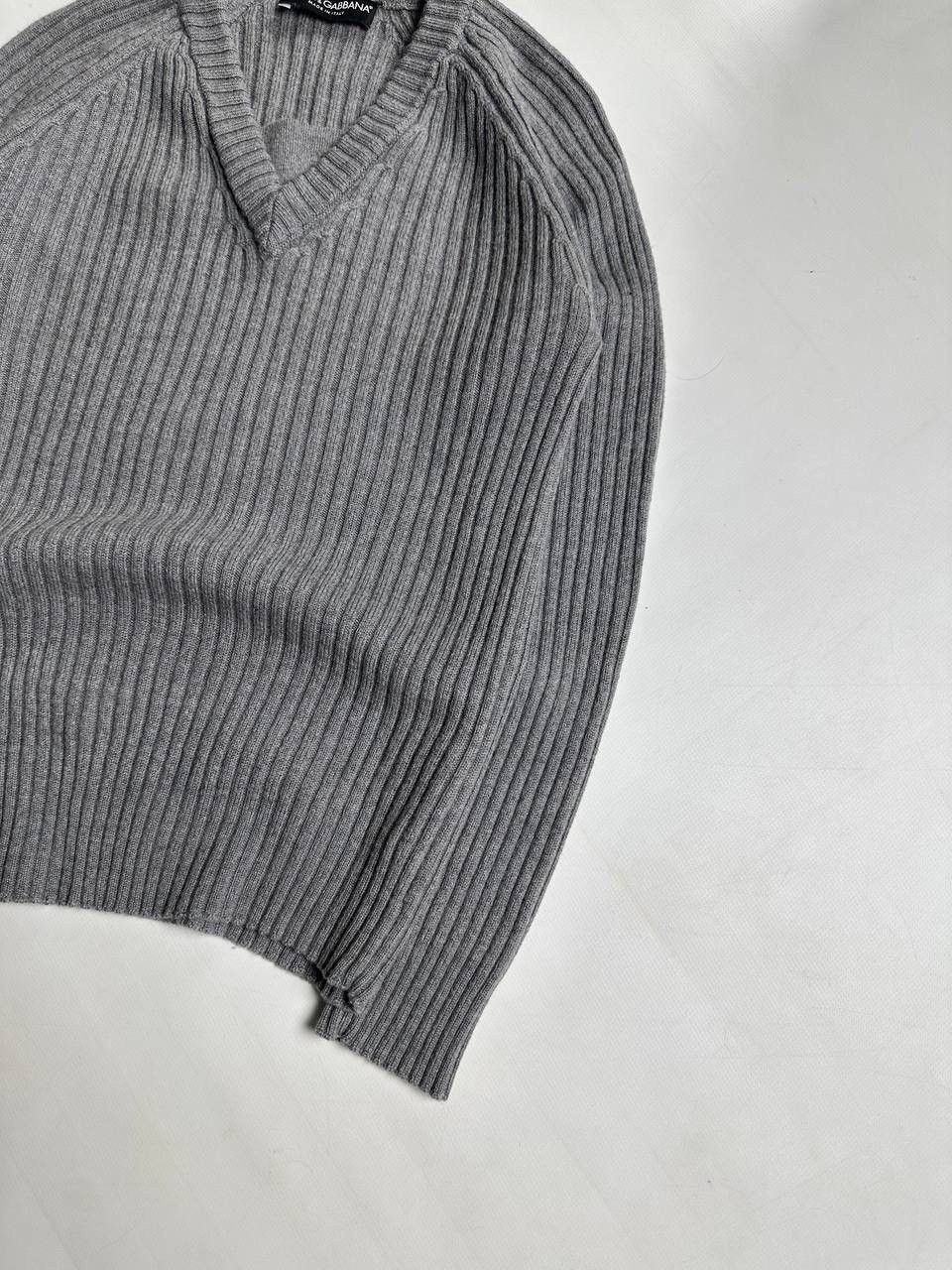 Dolce & Gabbana Dolce Gabbana Wool Womes Sweater Gray 🔥 Size M / US 6-8 / IT 42-44 - 3 Thumbnail