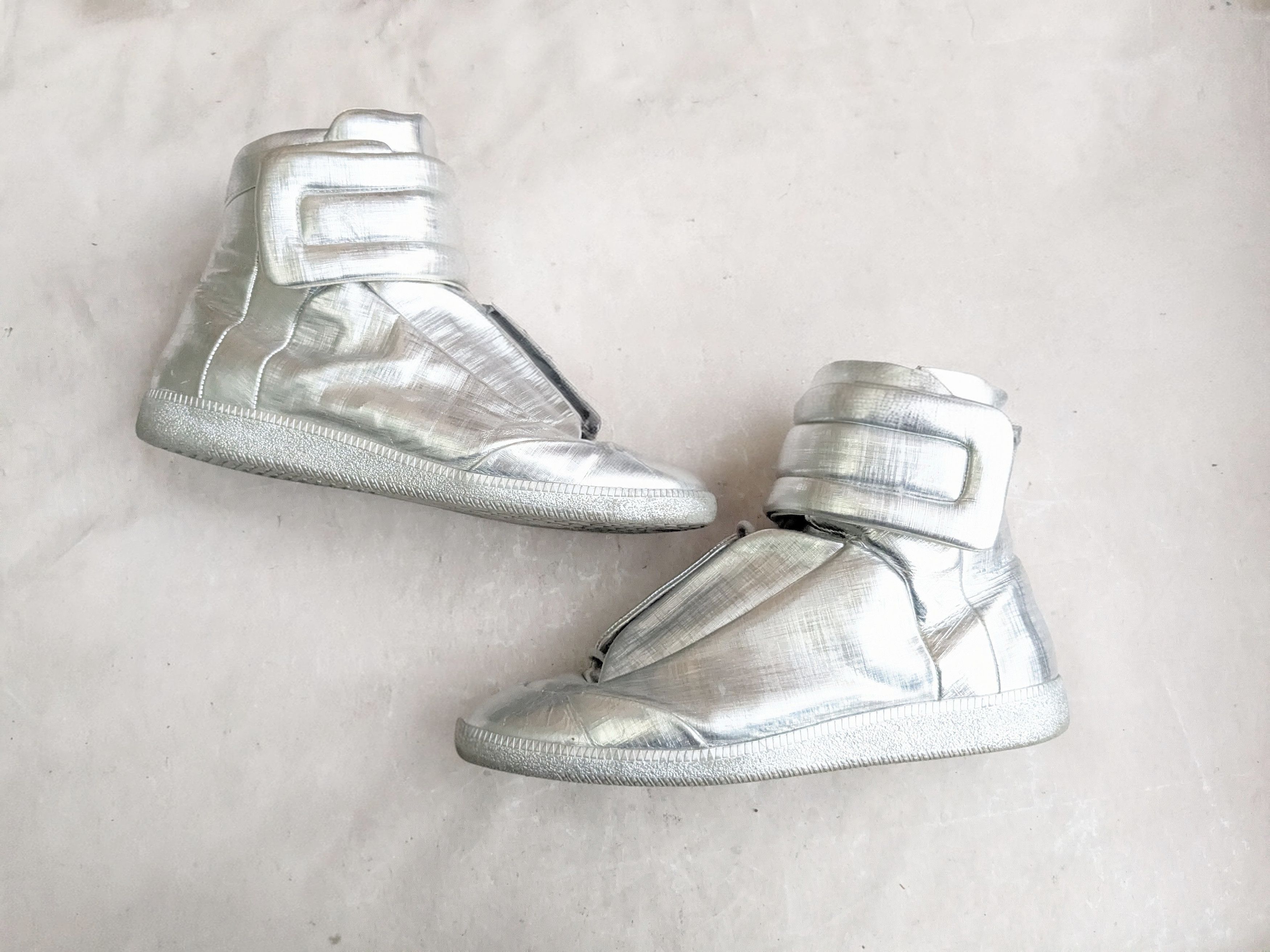 Maison Margiela Future Silver 12 45 High Tops Leather