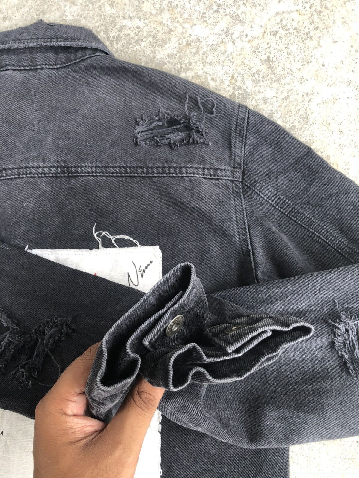 If Six Was Nine Japanese Nimes Patchwork Embroidered Denim Size US S / EU 44-46 / 1 - 18 Thumbnail