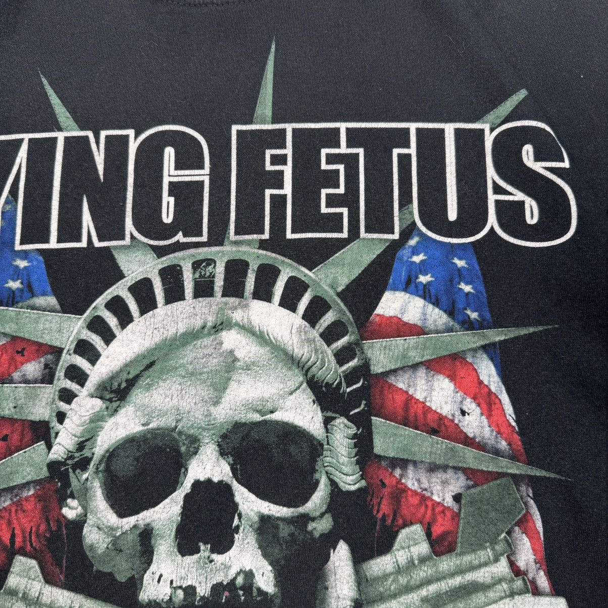 Vintage DYING FETUS WAR OF ATTRITION VINTAGE DEATH METAL RARE TEE Size US L / EU 52-54 / 3 - 8 Thumbnail