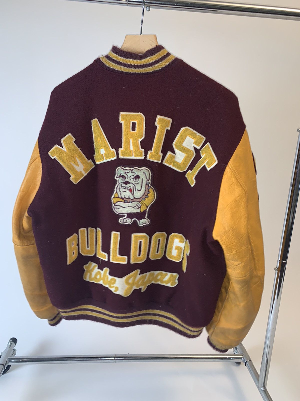 Marist bulldogs varsity jacket