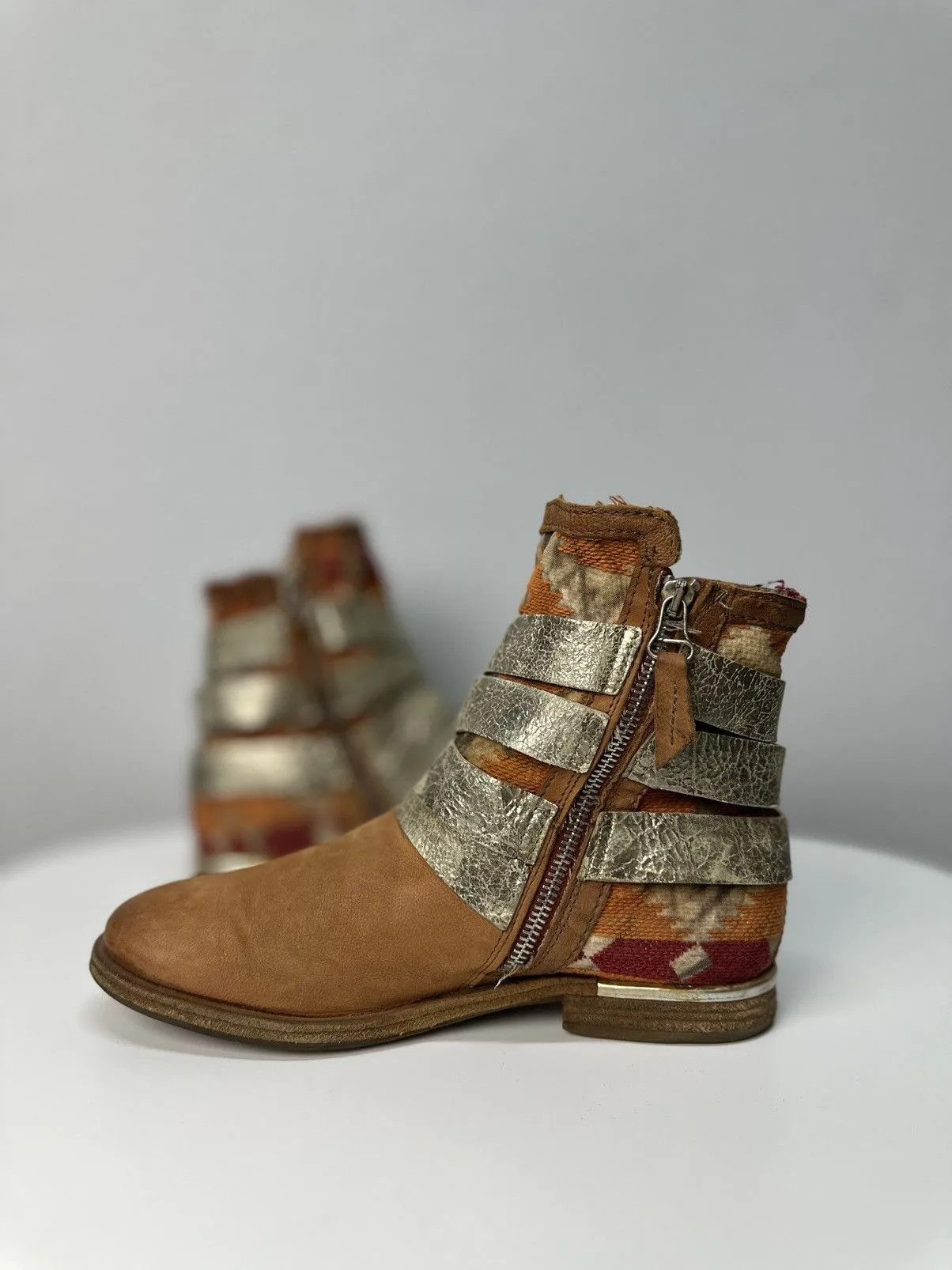 A.S.98 Vintage As 98 Leather Avantgarde Boots Opium Japan Shoes 39 Size US 9 / IT 39 - 2 Thumbnail