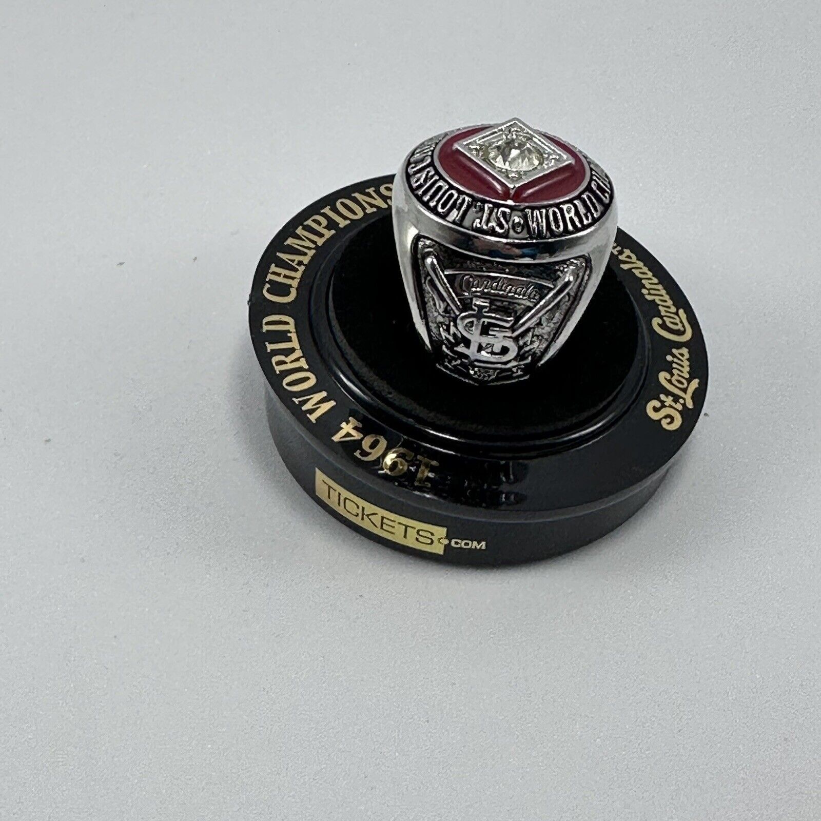 MLB St. Louis Cardinals Replica Ring 1964 World Champions MLB Size ONE SIZE - 9 Thumbnail