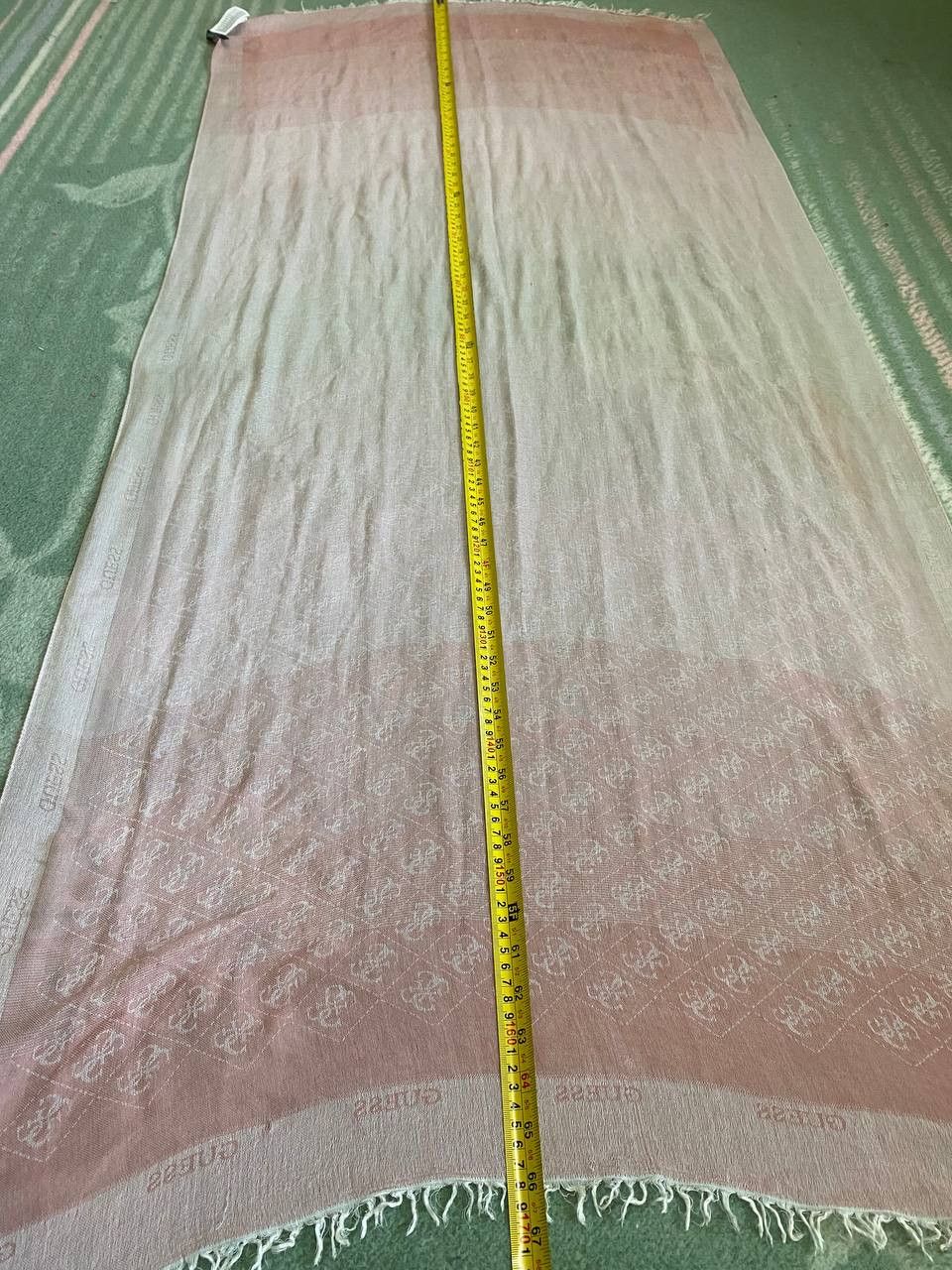 Guess Streetwear pink Scarves GUESS logo Vintage luxury Size ONE SIZE - 4 Thumbnail