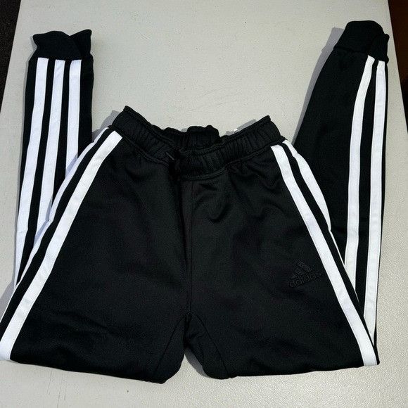 Adidas NWT ADIDAS WOMEN’S F21 BASKETBALL JOGGER PANTS BLACK/WHITE Size US 26 / EU 42 - 3 Thumbnail