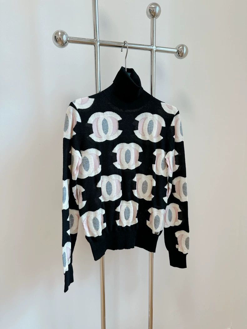 Chanel Chanel Double C cashmere sweater Size XXS / US 00 / IT 34 - 3 Thumbnail