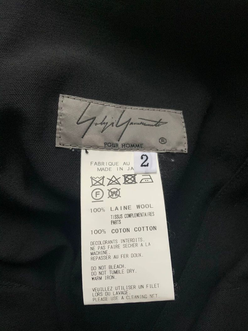 Yohji Yamamoto Yohji Yamamoto size 2 17 SS waistband drop cloth 8-point p Size US 28 / EU 44 - 4 Thumbnail