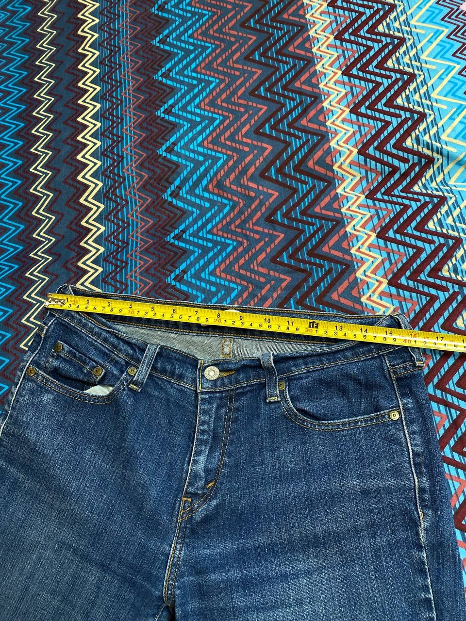 Levi's blue jeans pants Levi's 505 Y2K vintage streetwear Size 22" - 13 Thumbnail