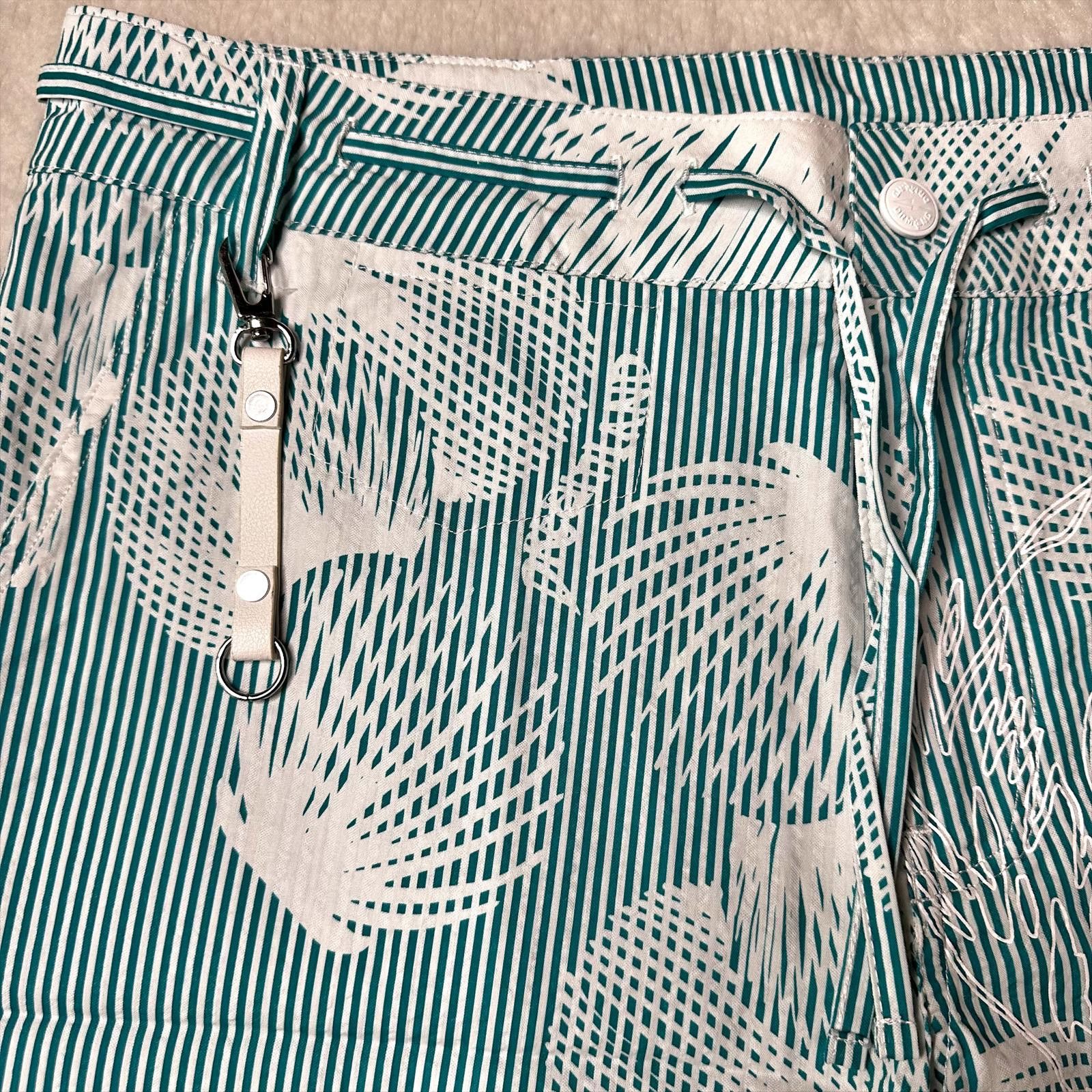 Dreamland Syndicate NWT Dreamland Floral Striped Bermuda Shorts 10 inch Men’s 30 Size US 30 / EU 46 - 4 Thumbnail
