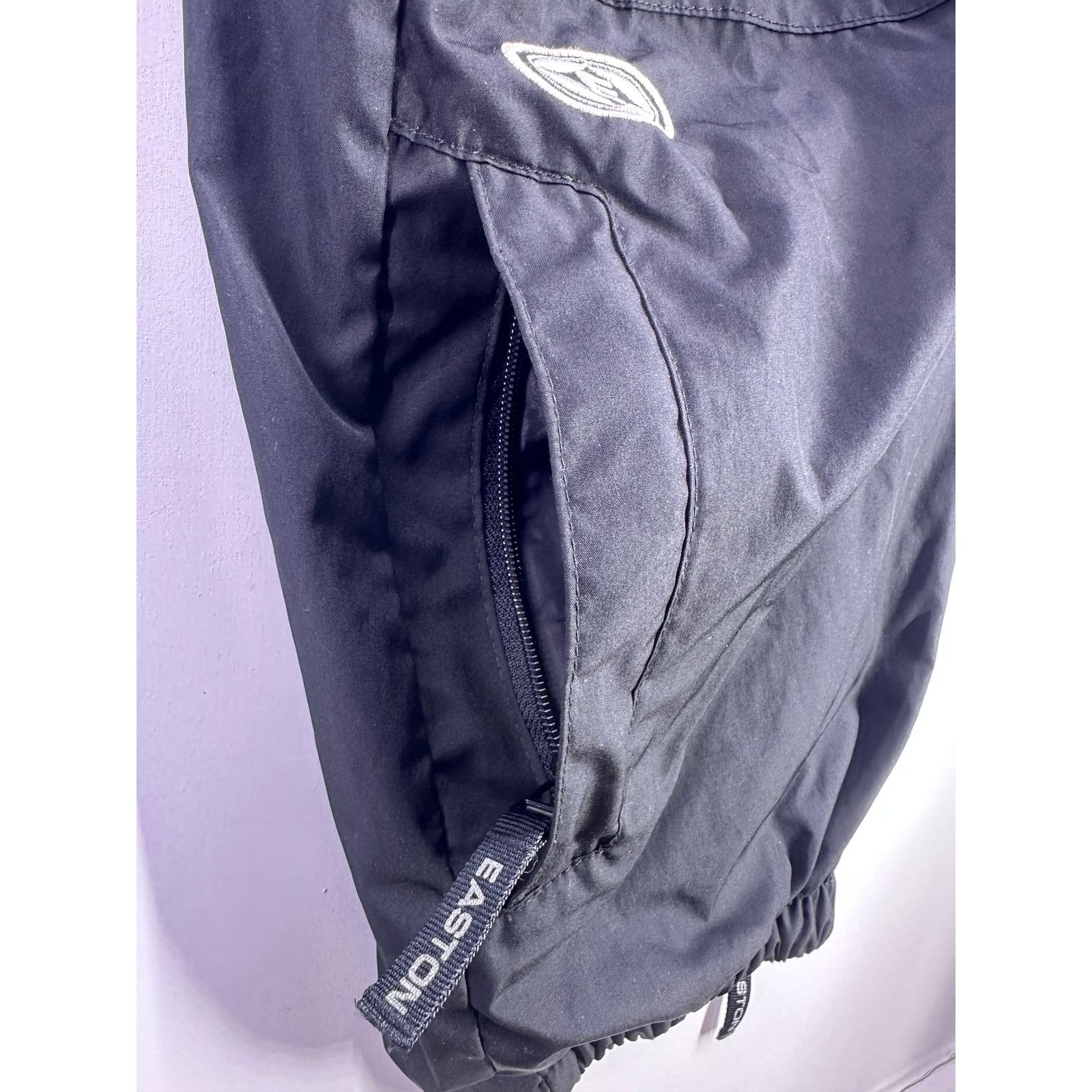 & Other Stories VTG Easton Black Warmup Track Windbreaker Jogger Tapered XL Size US 34 / EU 50 - 3 Thumbnail