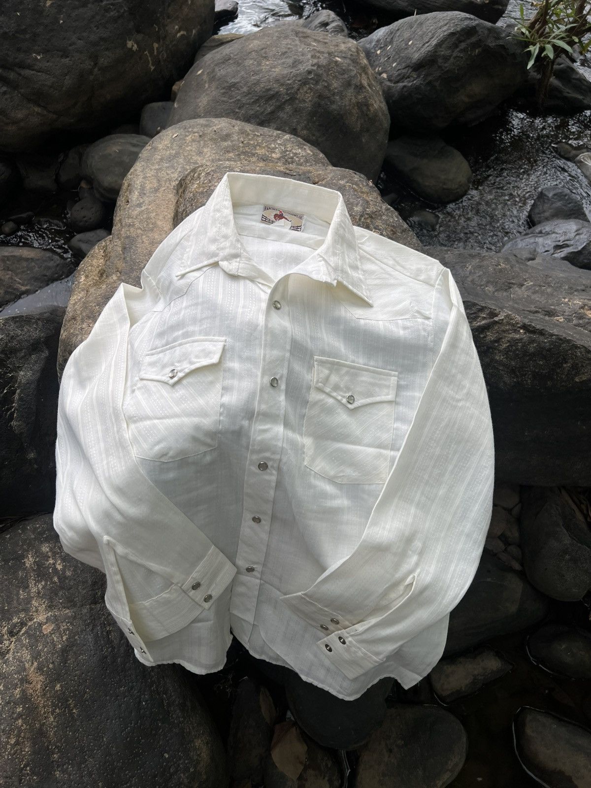 Cowboy Equipment 60-70s Rancher Western Shirt Size US S / EU 44-46 / 1 - 5 Thumbnail
