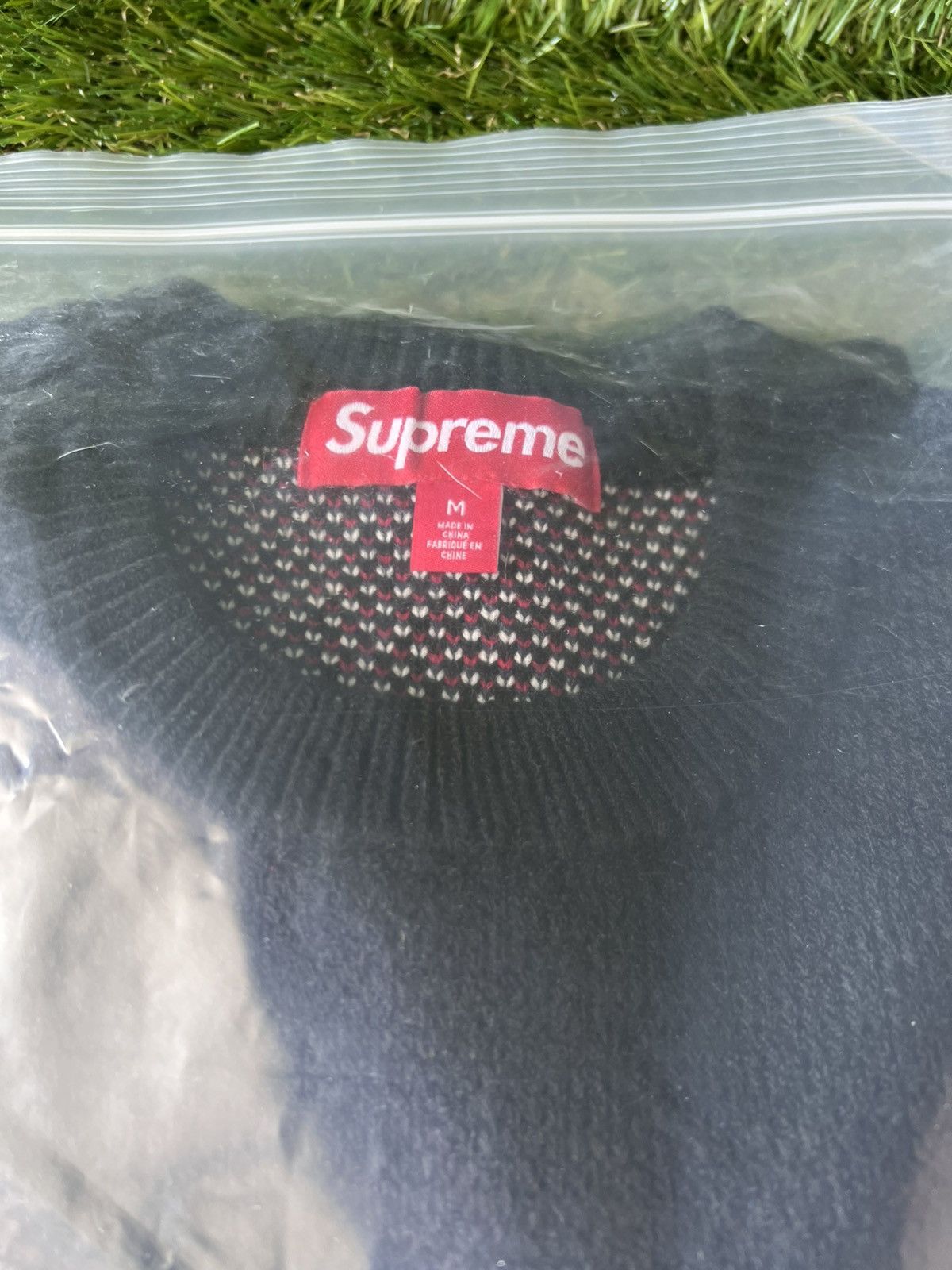 Supreme Target Sweater Black