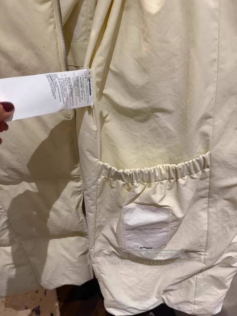 Jil Sander Jil Sander size 36 Hooded loose long down jacket Size L / US 10 / IT 46 - 4 Thumbnail
