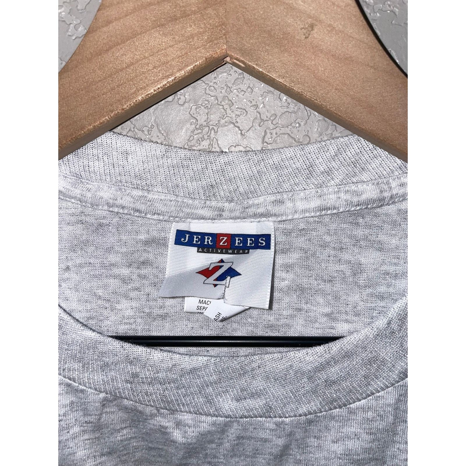 Jerzees Vintage Pi Math Shirt Jerzees Pi PII p3 Gray Tee VTG 90s XL Size US XL / EU 56 / 4 - 4 Thumbnail