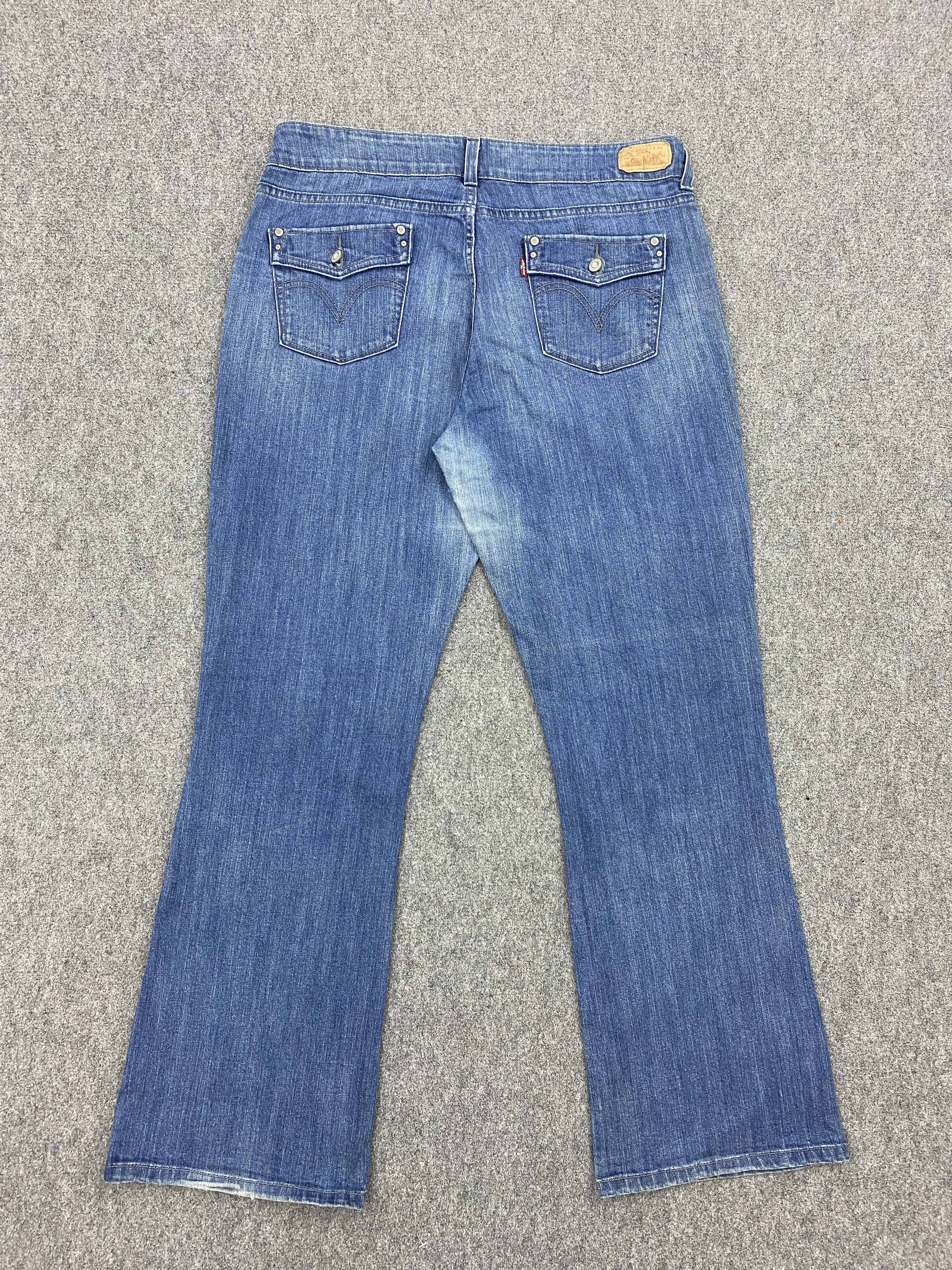 Levi's Vintage levis 526 Slender Bootcut Jeans DP2630 Size US 35 - 3 Thumbnail