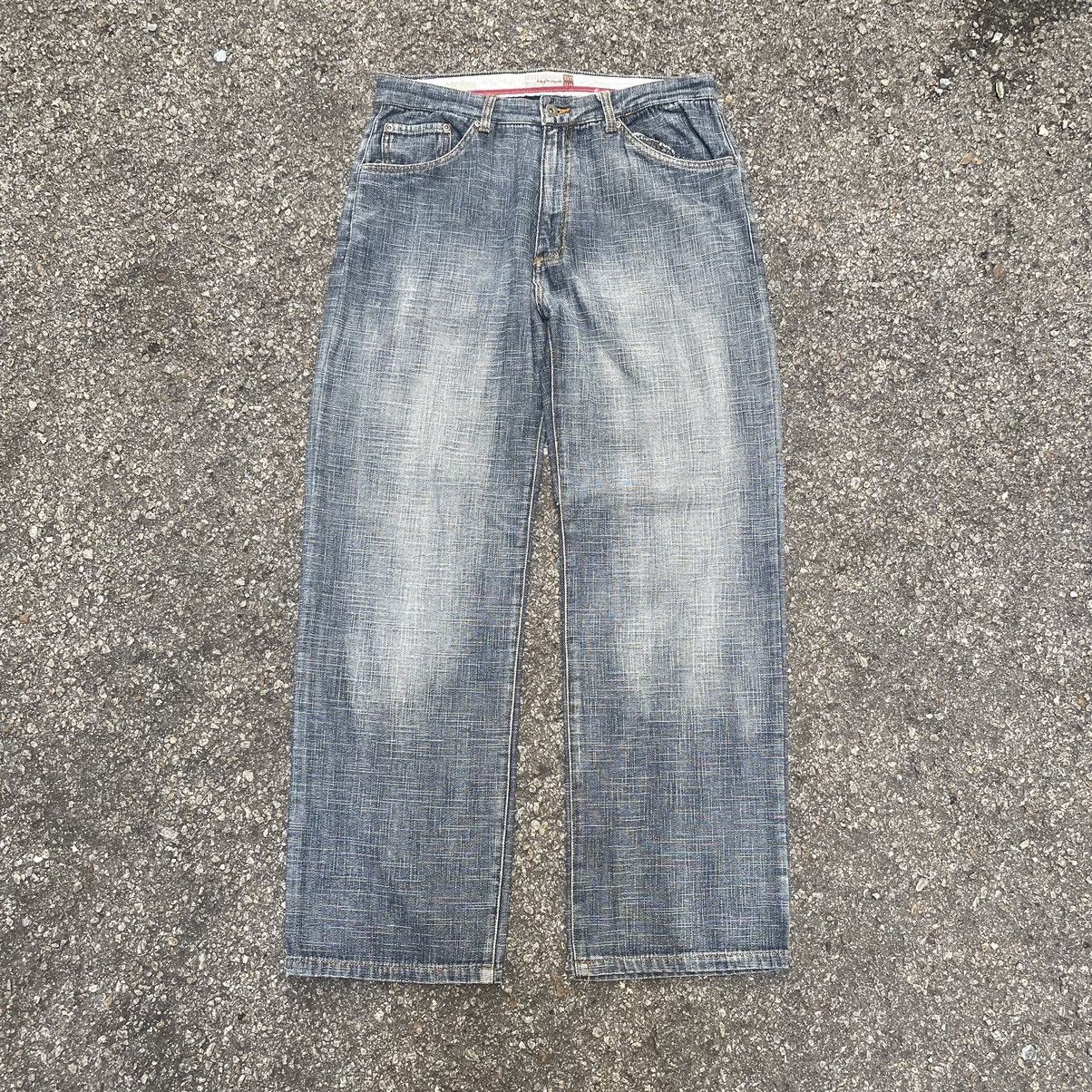image of If Six Was Nine x Jnco Jungle Storm Baggy Jeans in Grey, Men's (Size 32)