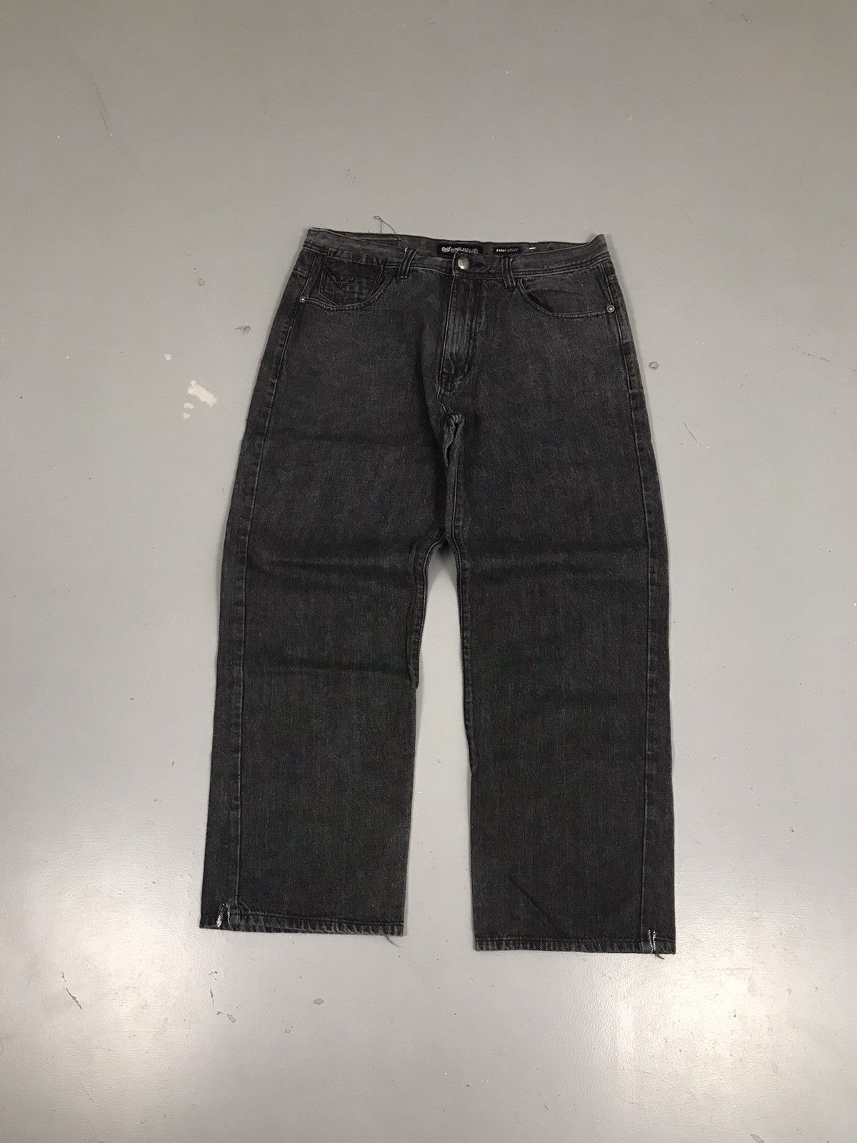 Ecko Unltd. × Vintage Vintage Ecko UNLTD. Baggy fit printed spell out denim Size US 37 - 1 Thumbnail
