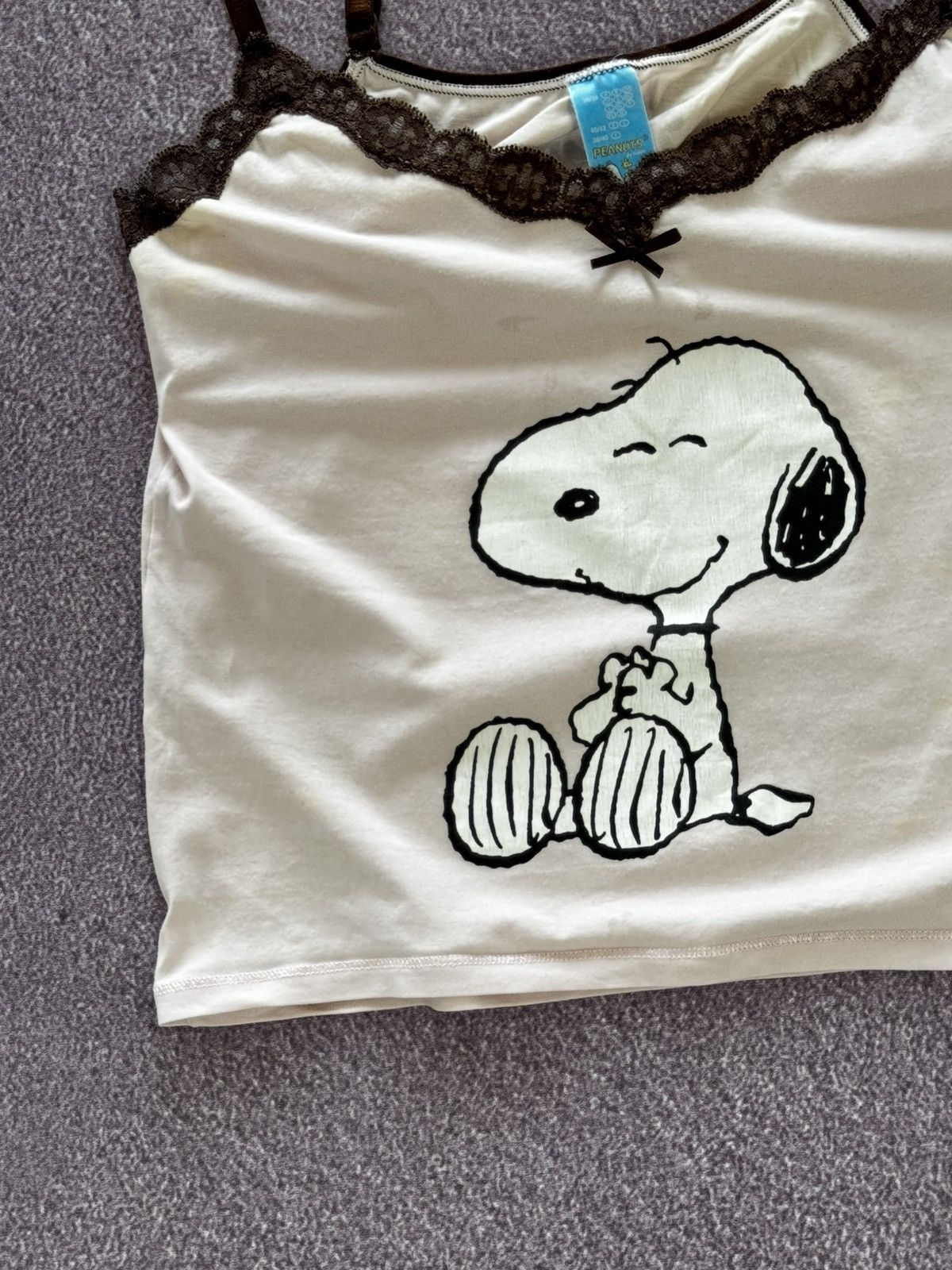 Hysteric Glamour Peanuts Snoopy Y2K 00s Aesthetic Sexy Tank Top Size S / US 4 / IT 40 - 7 Thumbnail