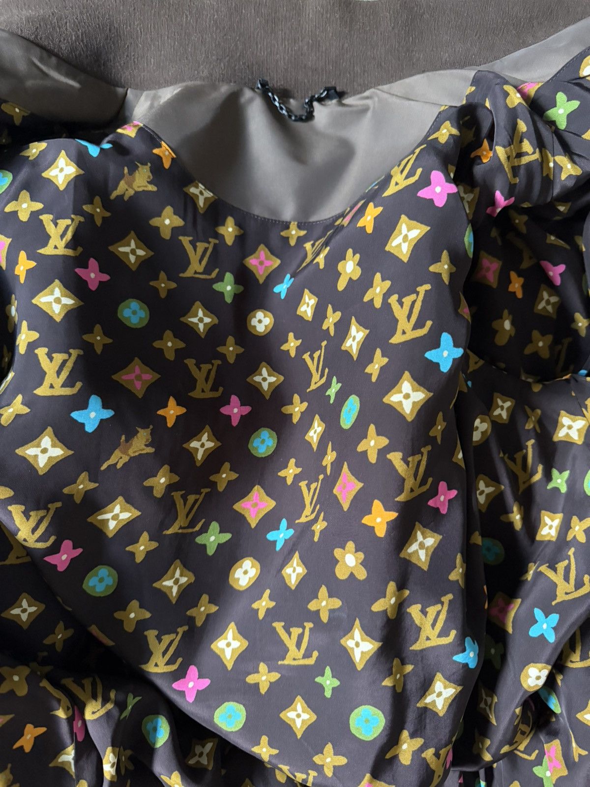 Louis Vuitton × Tyler The Creator Louis Vuitton Tyler The Creator Logo Embroidered Bomber Size US S / EU 44-46 / 1 - 12 Thumbnail