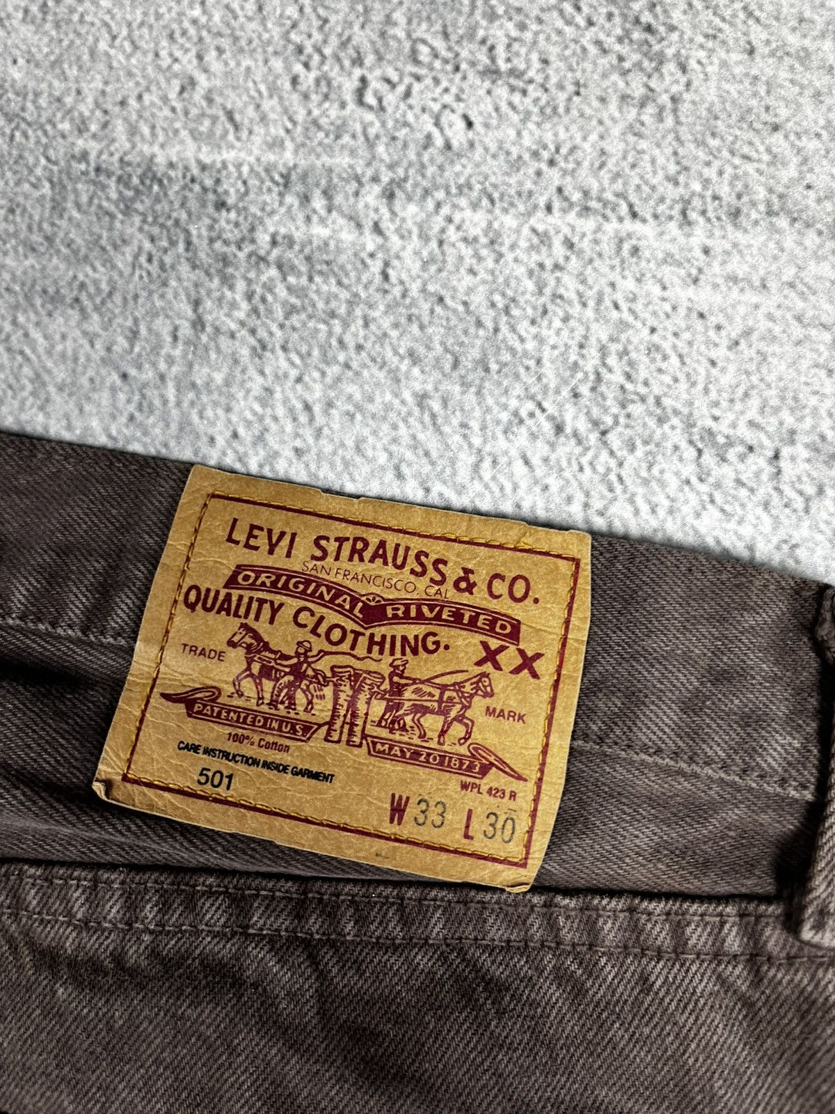 Levi's × Levi's Made & Crafted × Levi's Vintage Clothing Levi’s denim vintage Travis style made USA Size US 33 - 3 Thumbnail