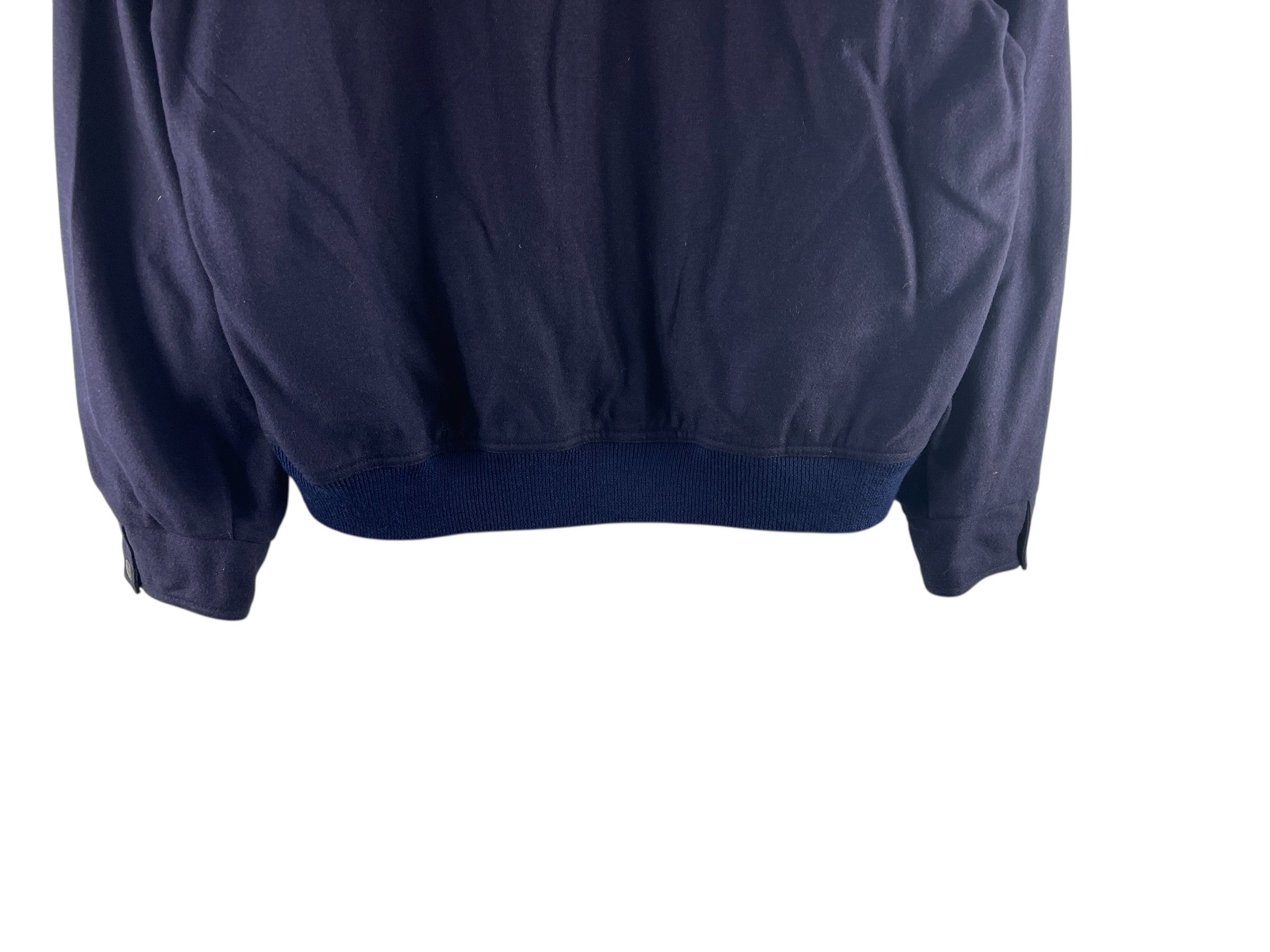 Longchamp Vintage Longchamp Paris Made in Italy Navy Casual Jacket Size US M / EU 48-50 / 2 - 13 Thumbnail