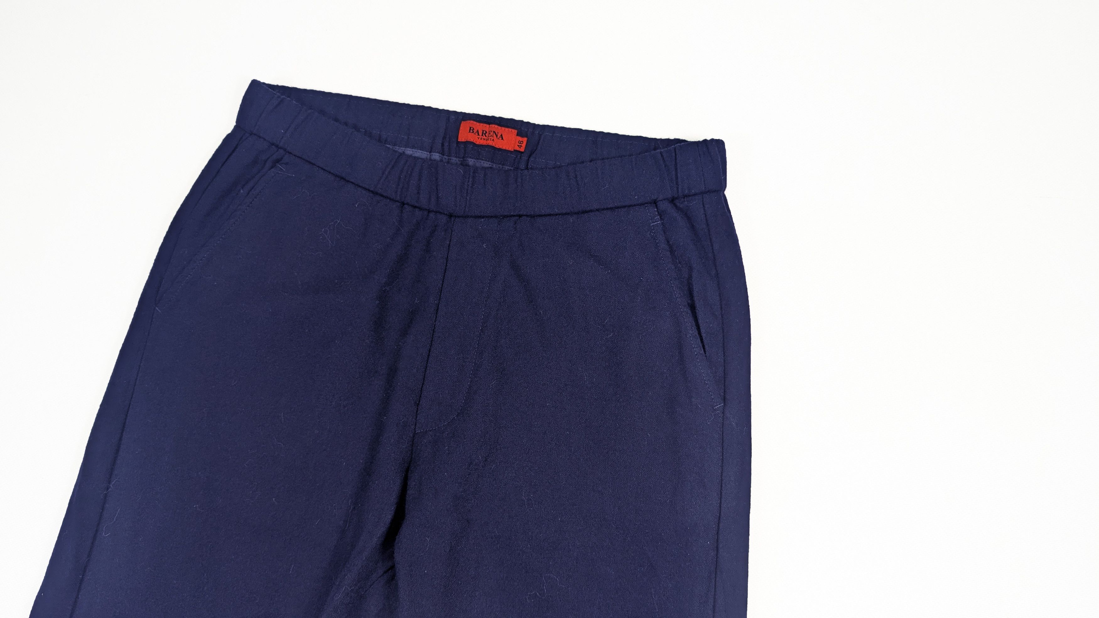 Barena Barena Venezia Blue Wool Pants Size 46 W32 L28 Size US 30 / EU 46 - 2 Thumbnail