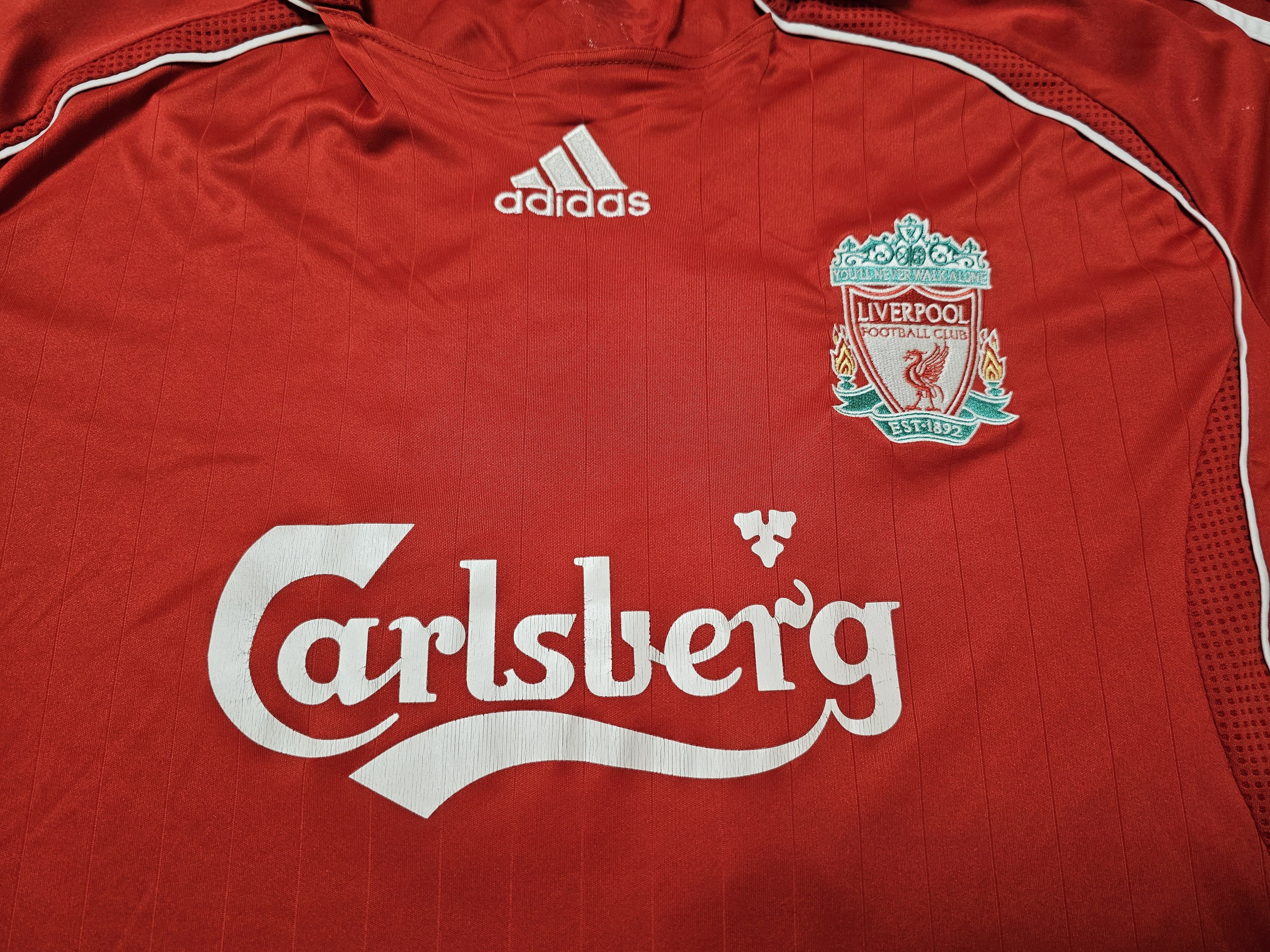 Adidas LIVERPOOL 2006 2008 HOME FOOTBALL SHIRT SOCCER JERSEY Size US XL / EU 56 / 4 - 3 Thumbnail