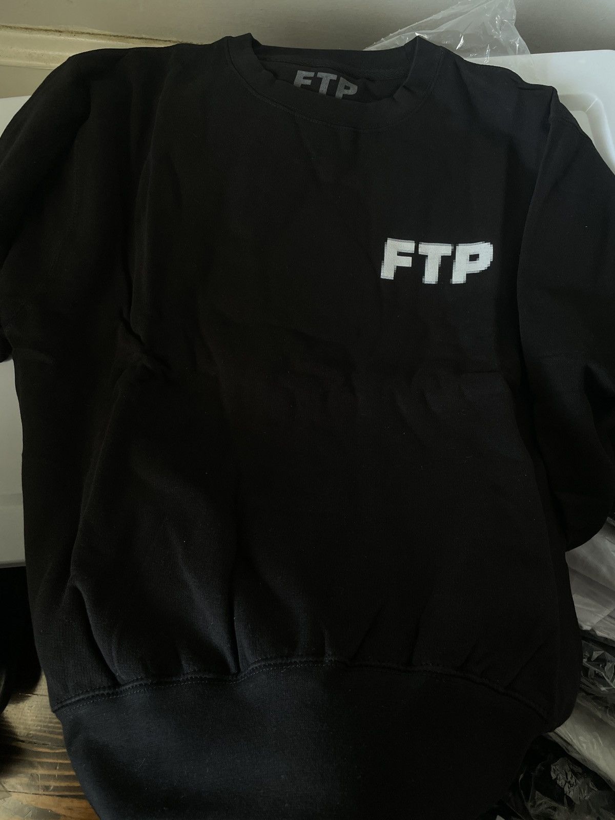 Fuck The Population FTP PIXEL CREW NECK LARGE BLACK Size US L / EU 52-54 / 3 - 4 Thumbnail