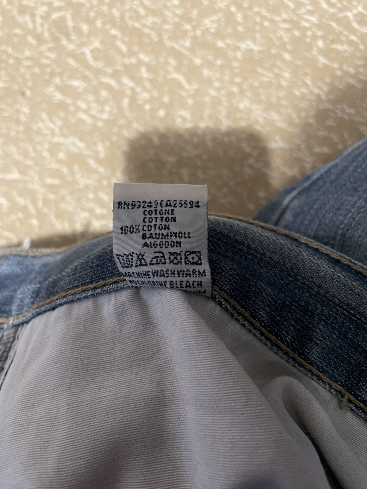 Diesel Vintage Diesel Baggy Washed Blue Jeans Size US 36 / EU 52 - 8 Thumbnail