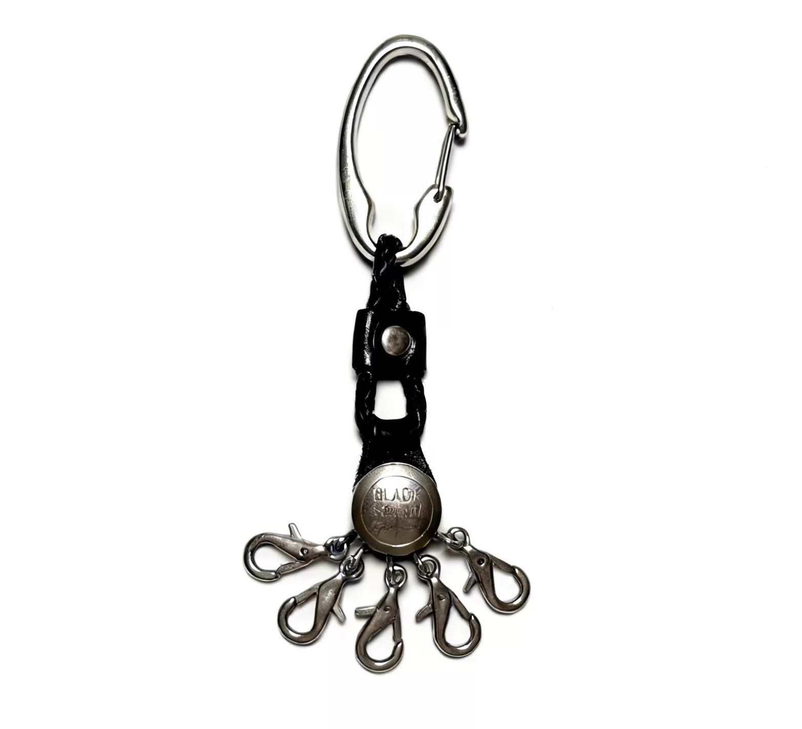 Yohji Yamamoto Yohji Yamamoto Black Scandal Claw Black Leather Keychain Size ONE SIZE - 1 Thumbnail