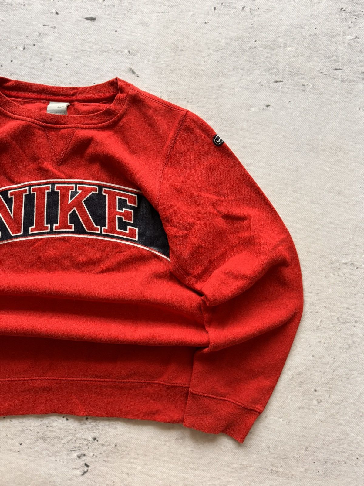 Nike × Vintage NIKE VINTAGE CENTER LOGO OVERSIZE BOXY SWEATSHIRT Size US S / EU 44-46 / 1 - 3 Thumbnail